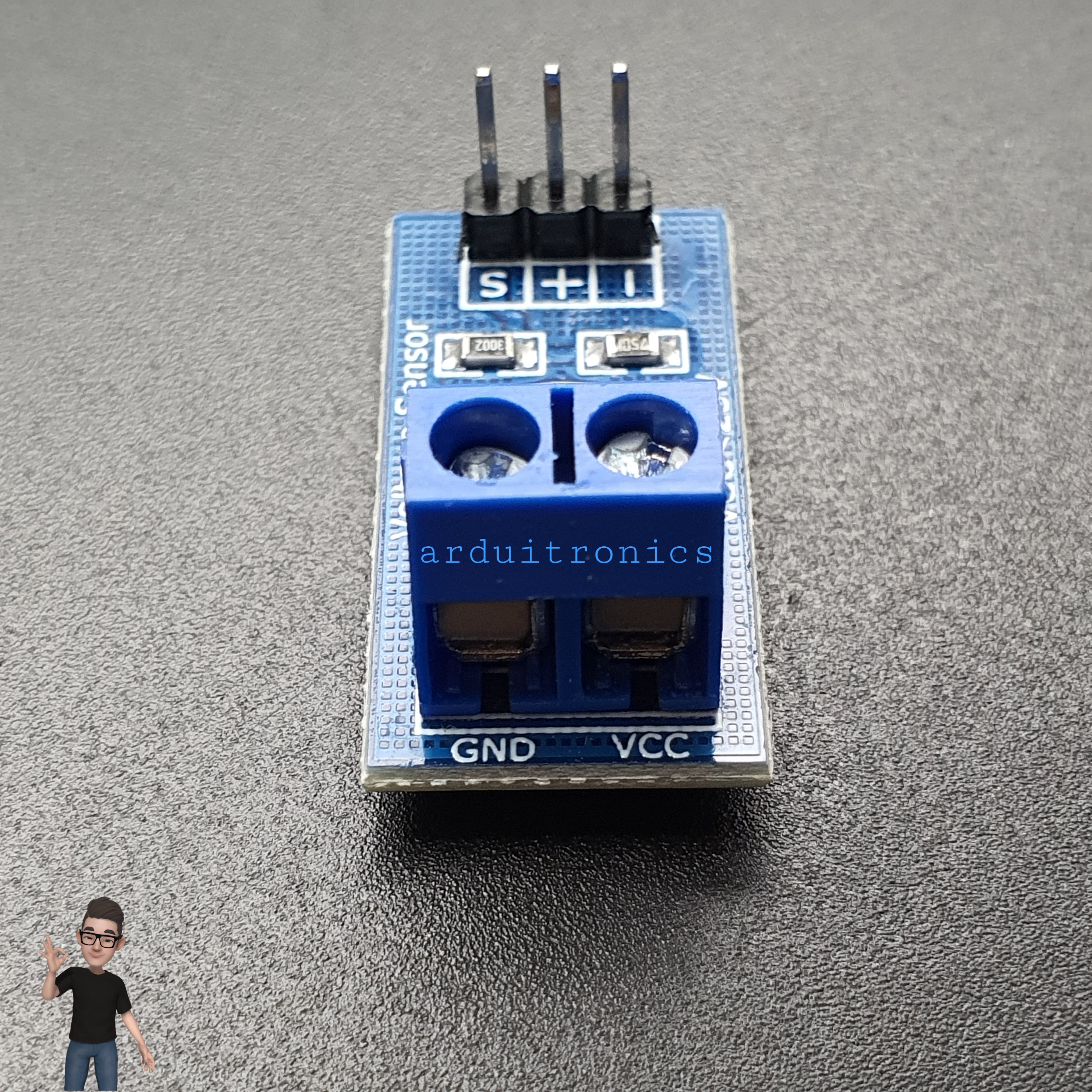 Arduino Standard Voltage Sensor Module (0-24 V) เซ็นเซอร์วัดแรงดัน