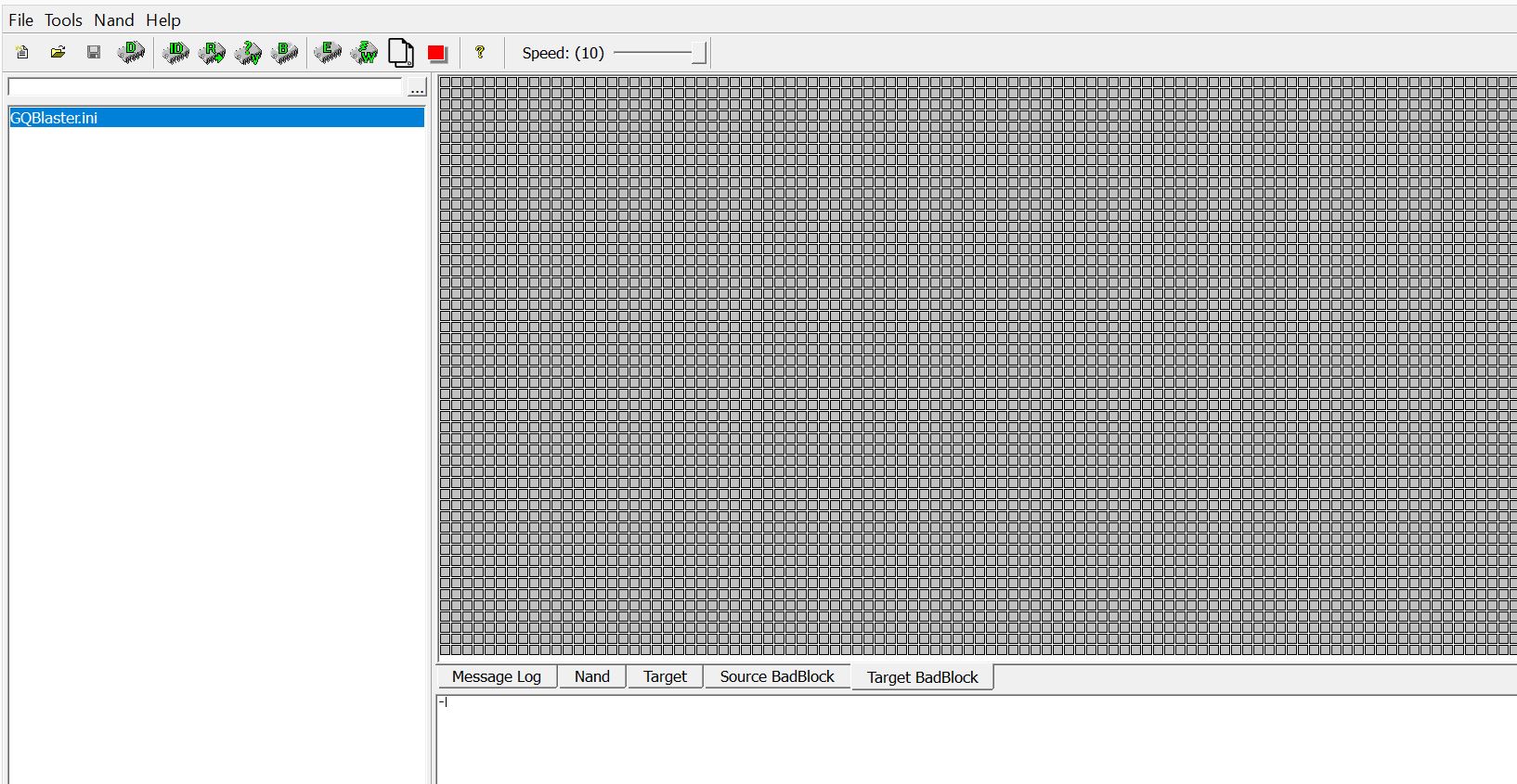 PRG-120 GQ-5X NAND PROGRAMMER Nand Flash เครื่องโปรแกรมแนนไอซี