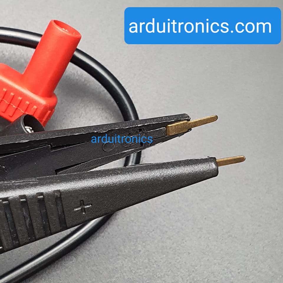 สายวัดมัลติมิเตอร์แบบปากกา สำหรับวัดอุปกร์ขนาดเล็ก Multimeter Pen Stick Clip SMD Tweezers Universal