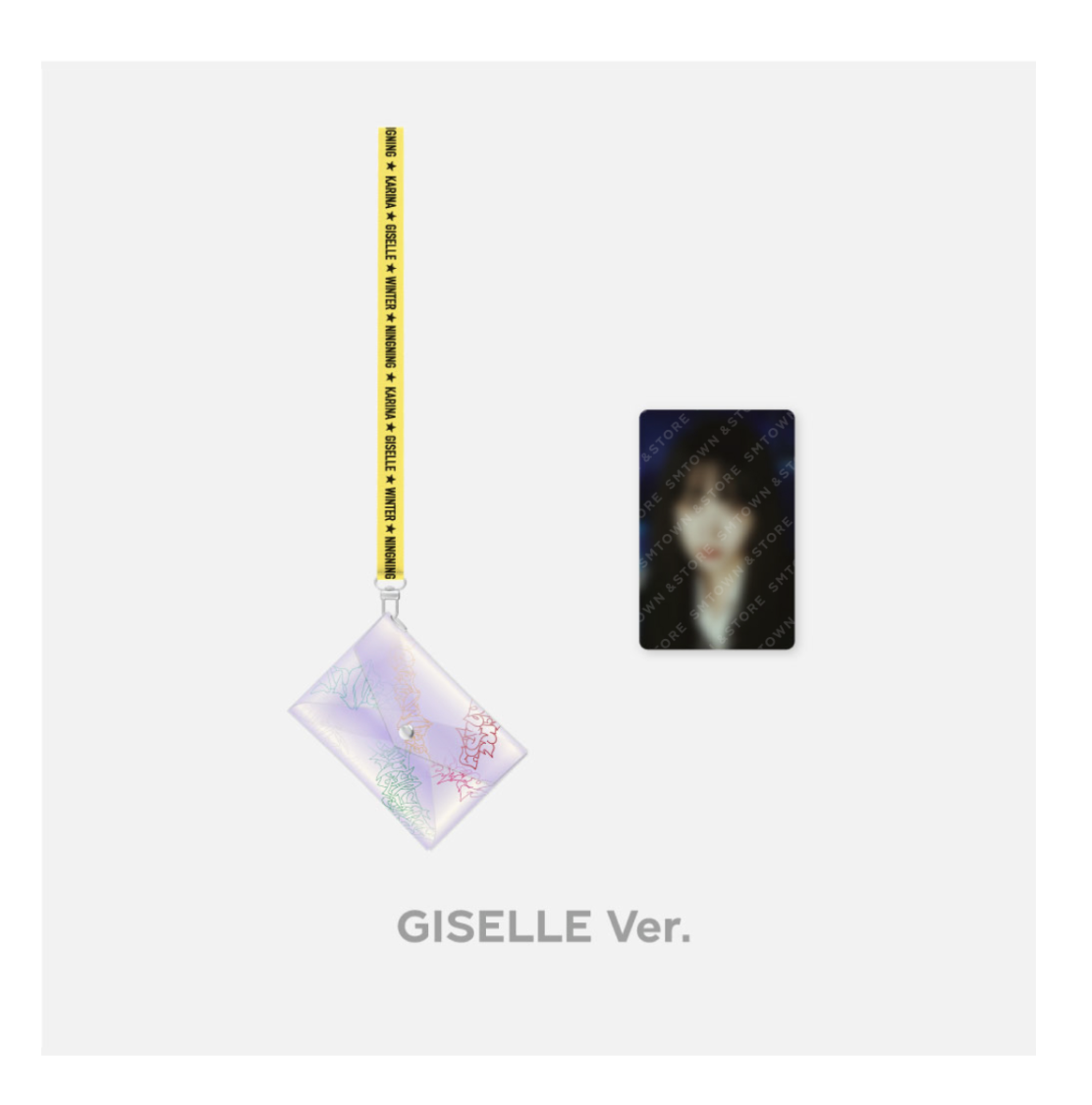 aespa - my world md - hologram card holder - Giselle