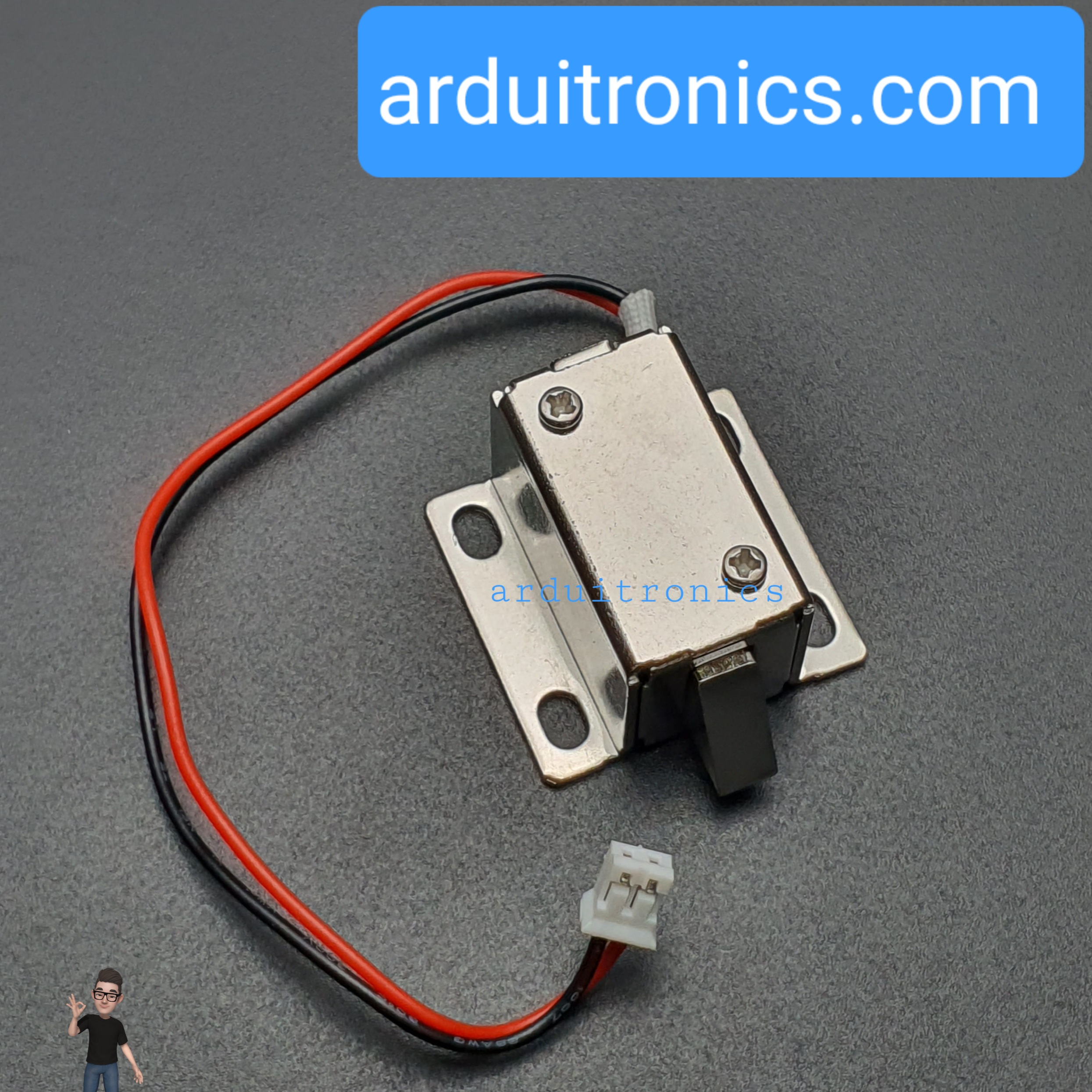 กลอนไฟฟ้า กลอนแม่เหล็ก อิเล็กทรอนิกส์ ขนาดเล็ก 12V (99-S13)