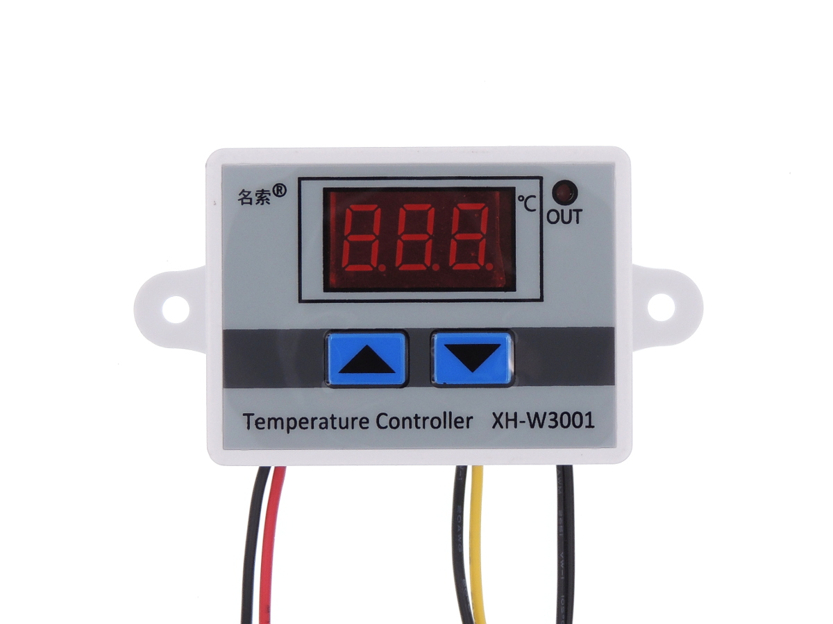 Digital Temperature Controller Thermostat Switch Probe 24V 240W (XH-W3001)