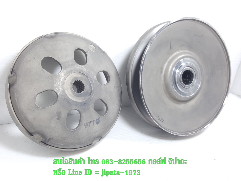 (PCX 150 i) ชุดล้อขับสายพานหลัง ชุดใหญ่ Honda New PCX 150 i ปี 2018 แท้ มือสอง