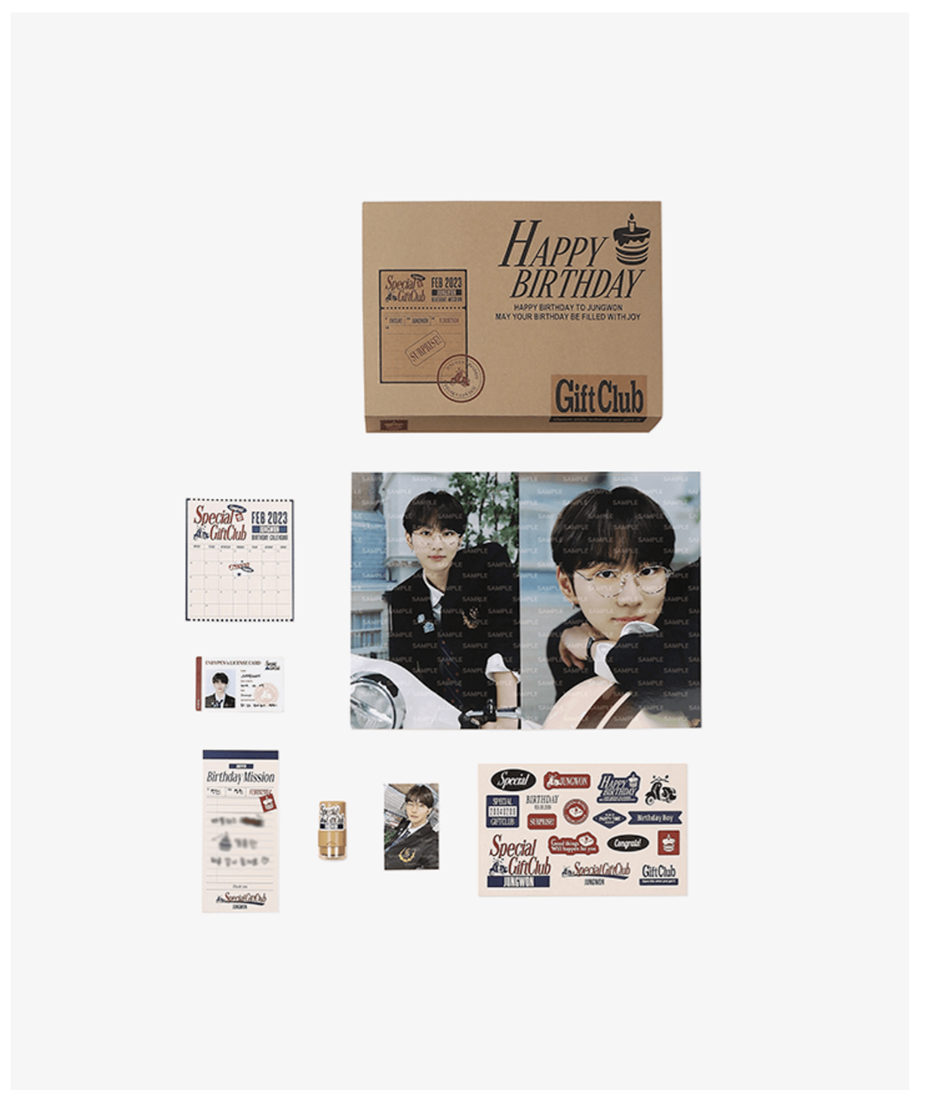 ENHYPEN - JUNGWON - -ของสะสม SPECIAL PACKAGE