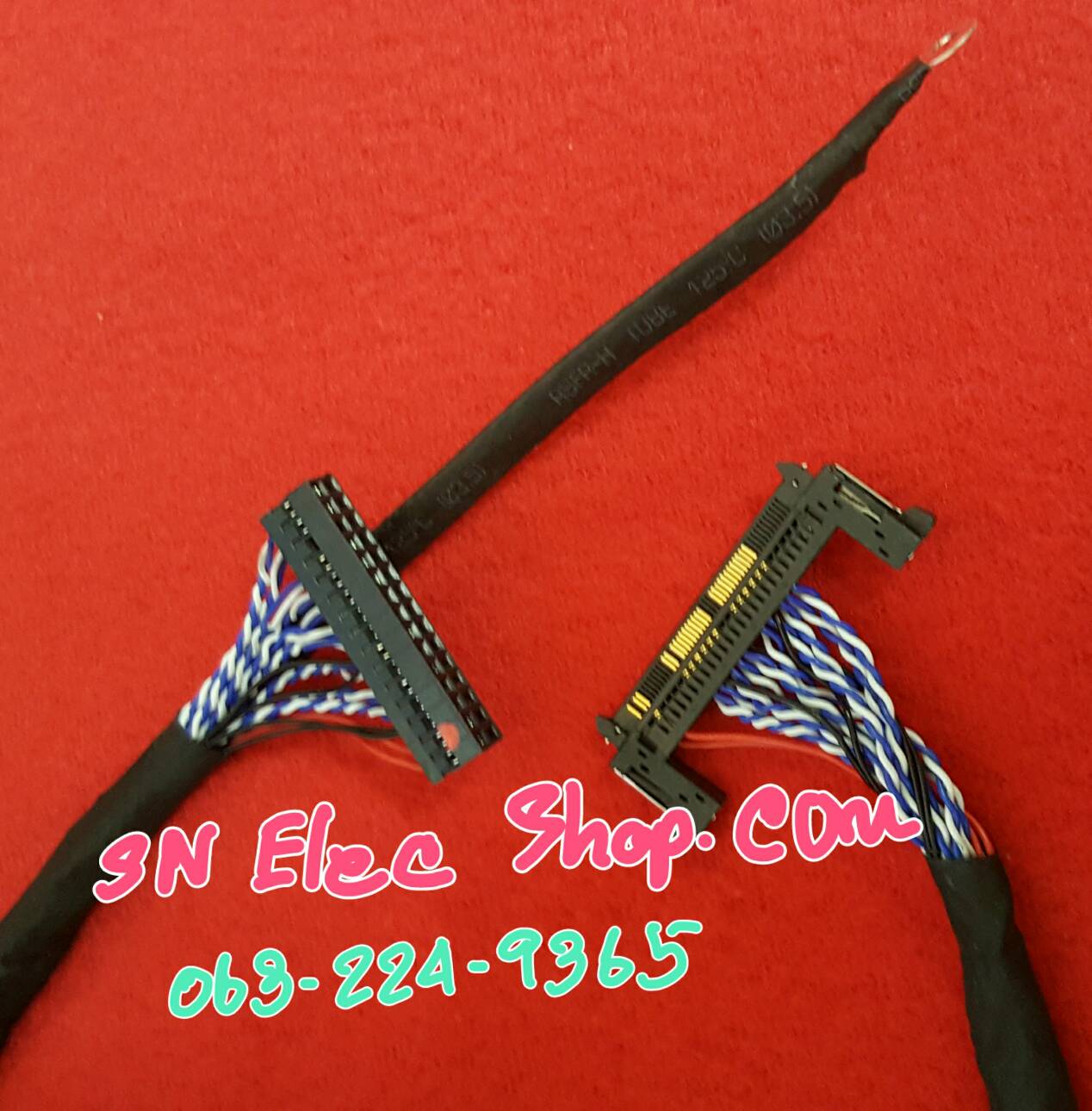 สายแพ บอร์ด LCD,LED Universal : แบบที่ 5 FHD 51P L (ไฟซ้าย)