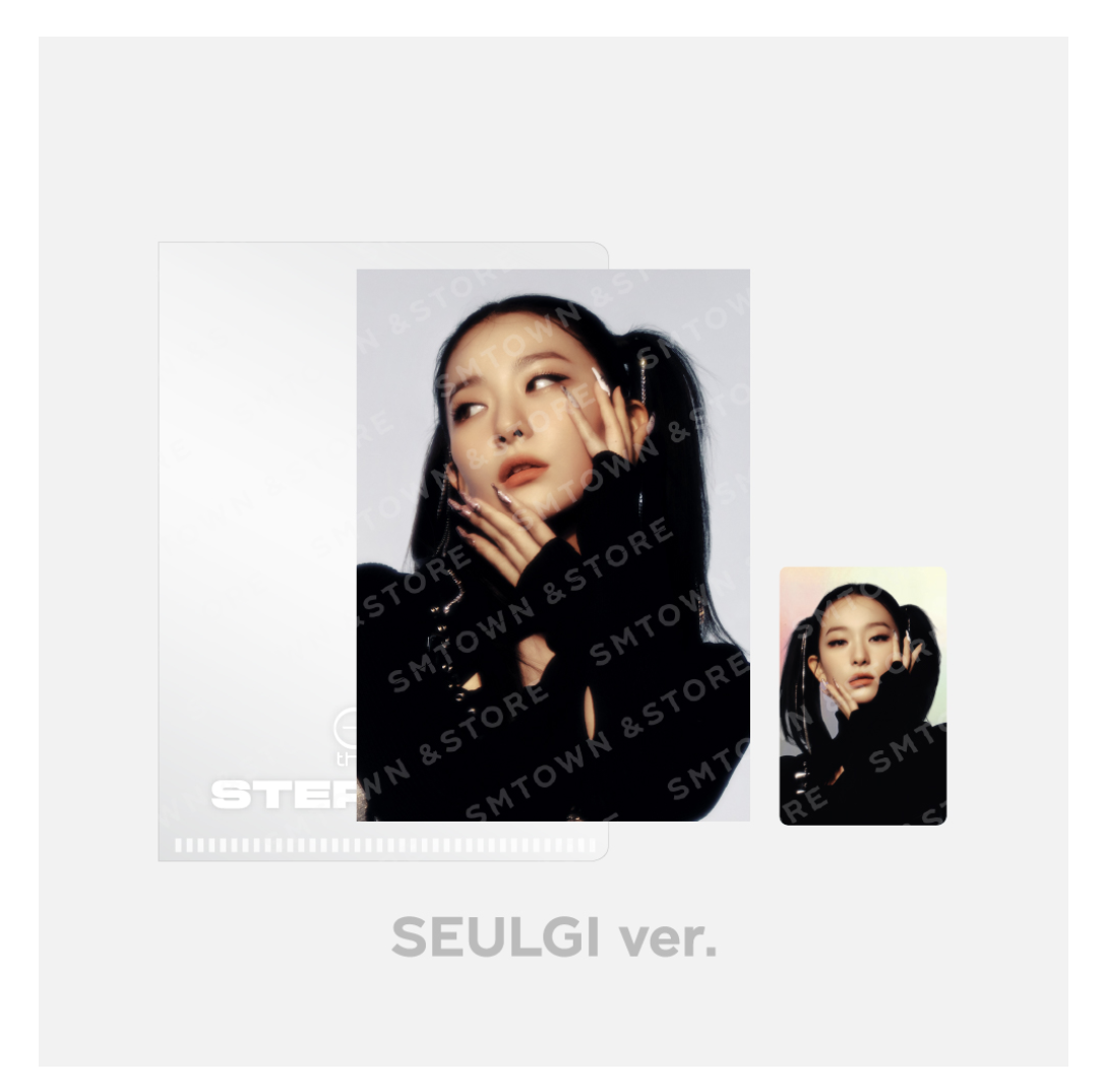 ของสะสม GOT the beat - POSTCARD + HOLOGRAM PHOTO CARD SET - Step Back แบบ Seulgi
