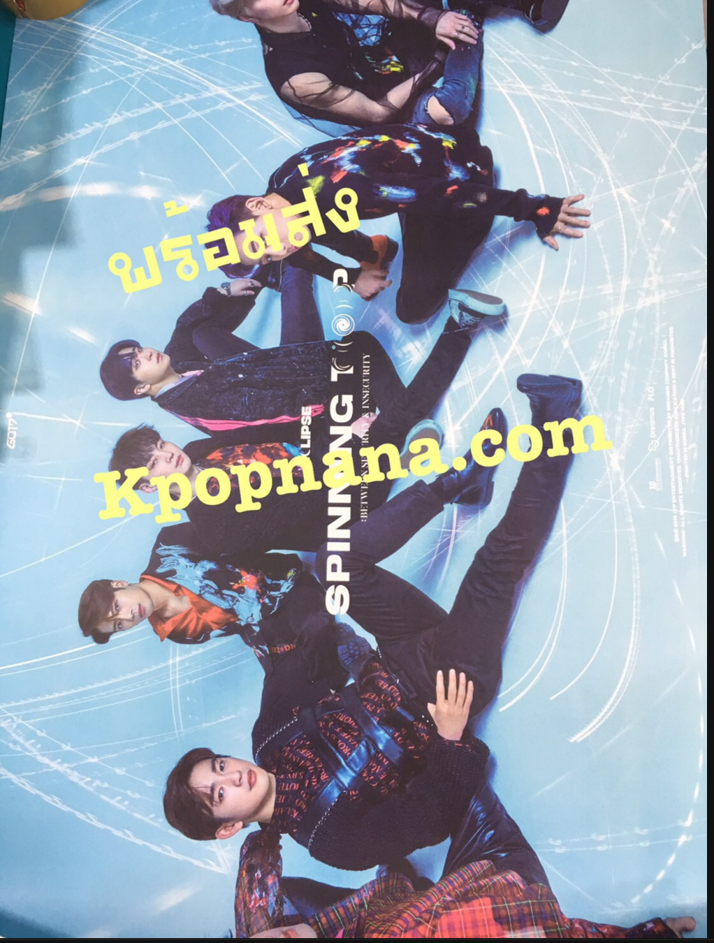 Got7 - โปสเตอร์ got7 พร้อมส่ง แบบที 12 + กระบอกโปสเตอร์