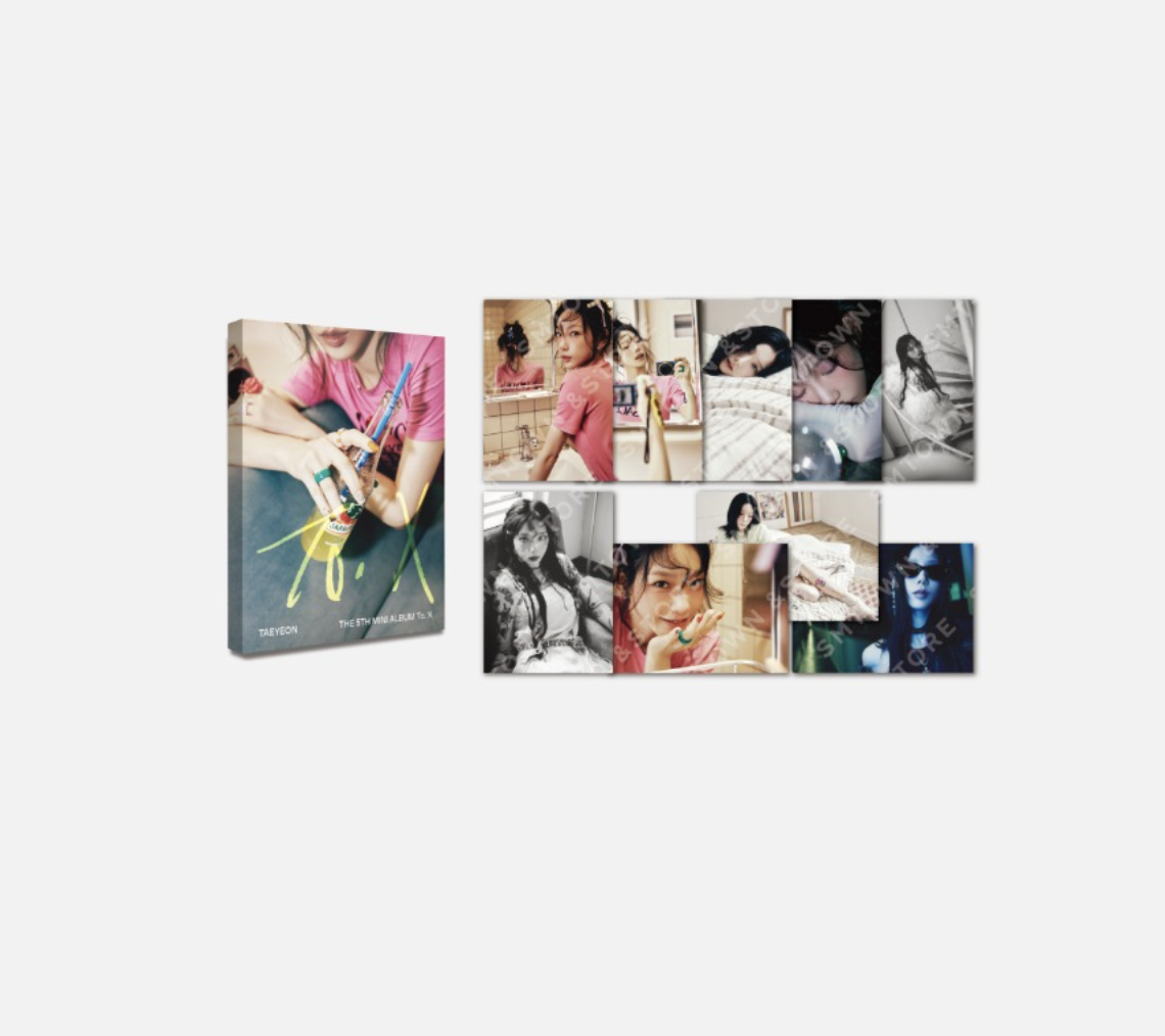 TAEYEON - 'To. X' MD Collection ของสะสม - POSTCARD SET
