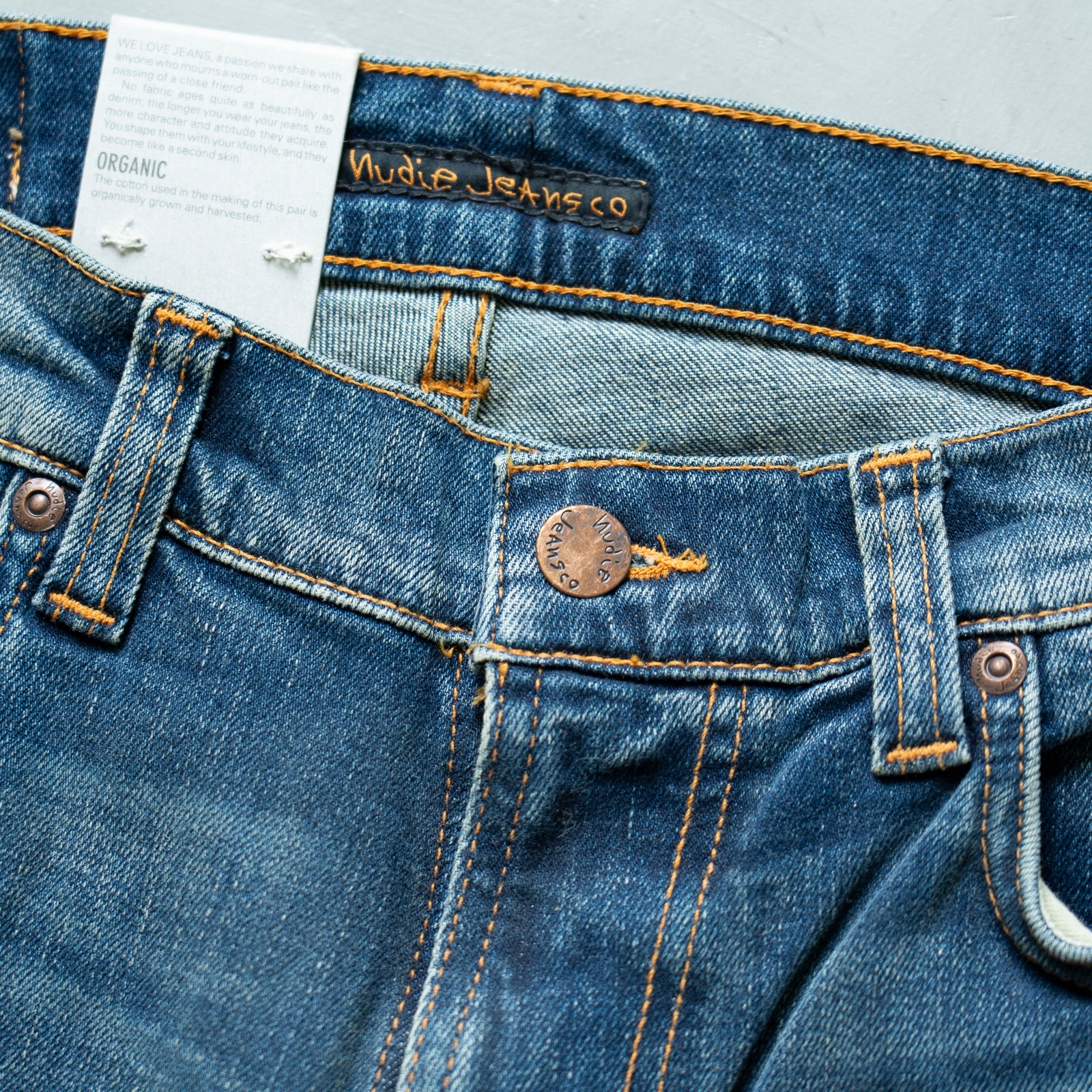 *Thin Finn Indigo Orange [SALE]