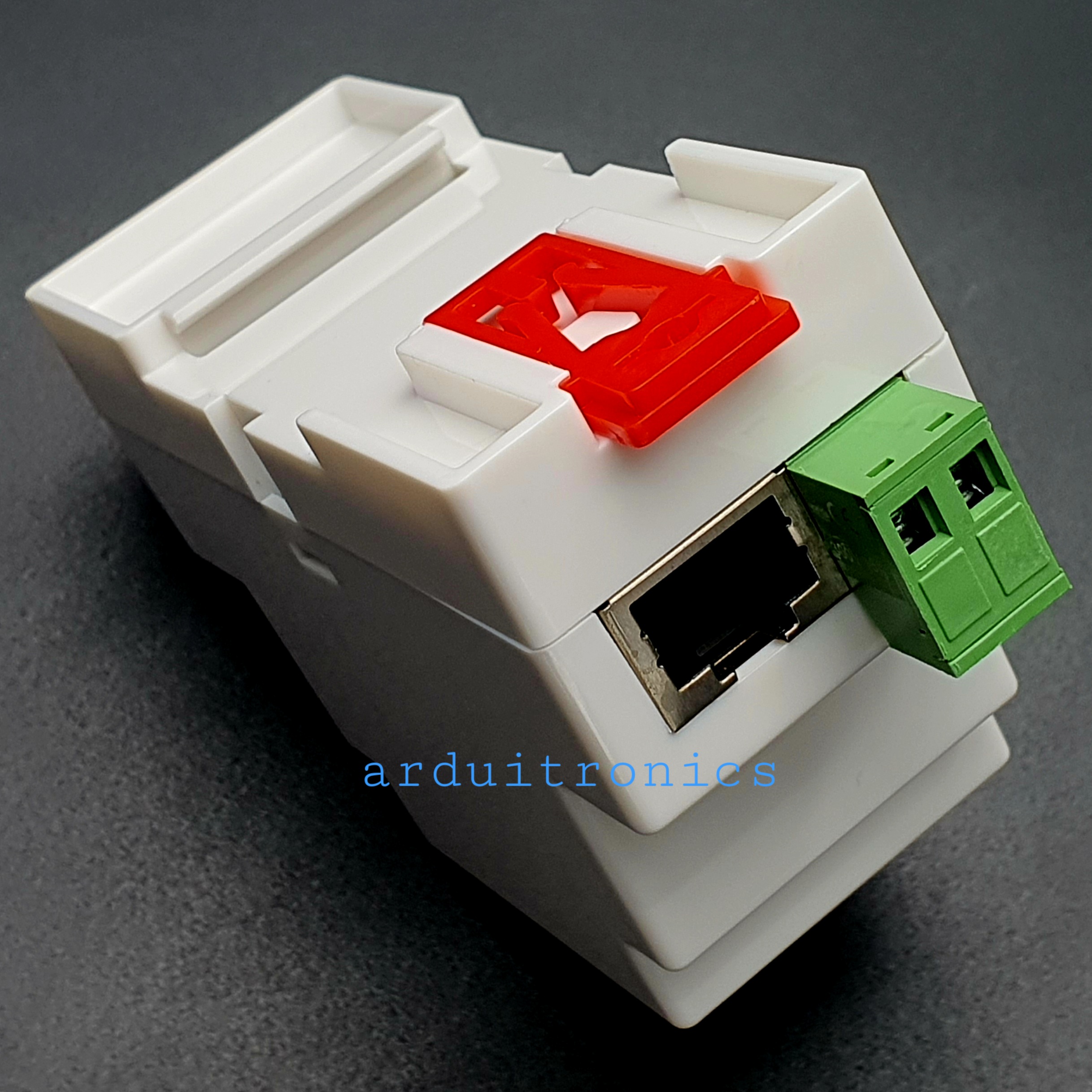 Industrial Serial Server, RS485 to RJ45 Ethernet, TCP/IP to Serial, Rail-Mount Support (ของแท้จาก Waveshare)