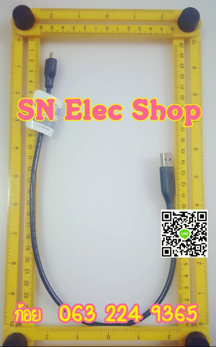 สาย USB หัว Micro USB ยี่ห้อ WD (ชาร์จโทรศัพท์ , ถ่ายโอนข้อมูล)