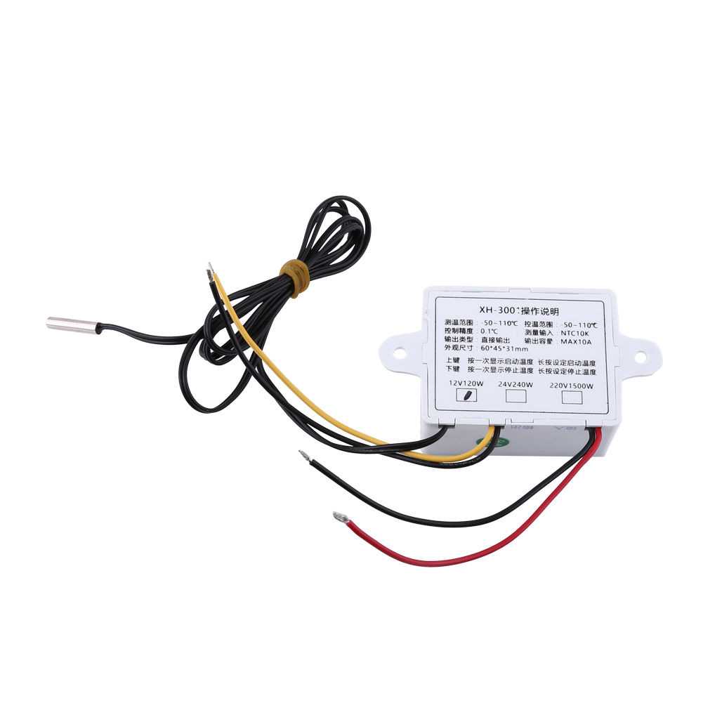 Digital Temperature Controller Thermostat Switch Probe 220V 1500W (XH-W3001)