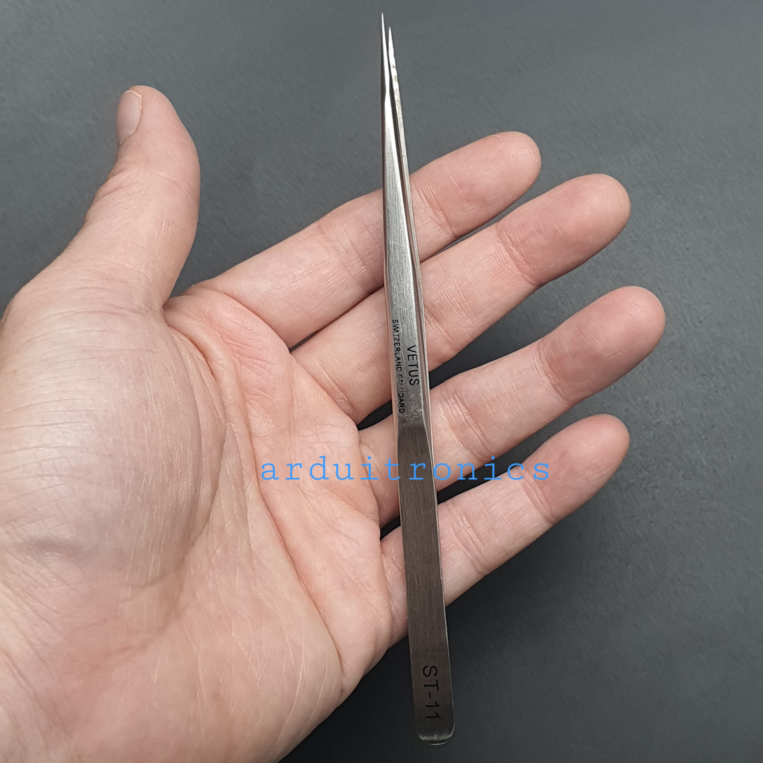 ชุดเซ็ท 8 ชิ้น คีมคีบ (Tweezer) ยี่ห้อ VETUS (ESD10 - ESD17)