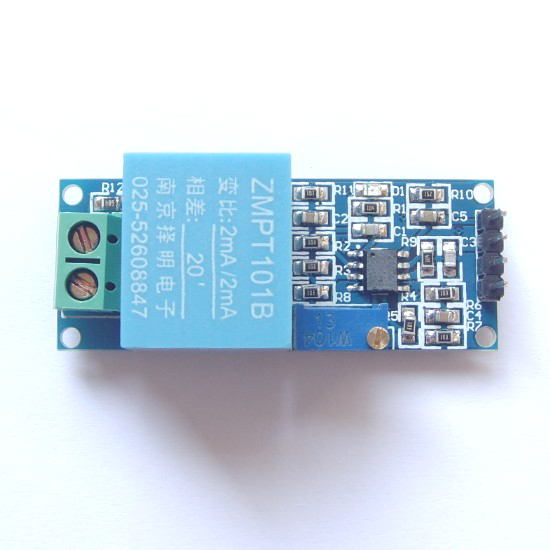 Single Phase Voltage Sensor Module โมดูลวัดโวลต์ AC 220v สูงสุด 250VAC