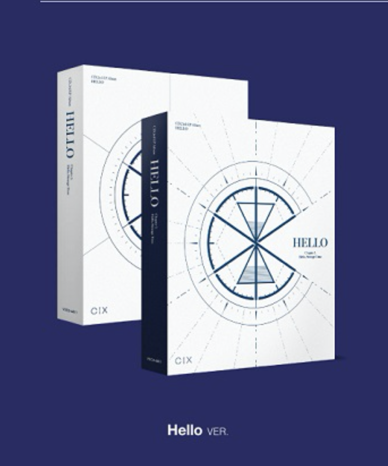 CIX - EP Album Vol.3 [HELLO Chapter 3. Hello, Strange Time] หน้าปก Hello .Ver.