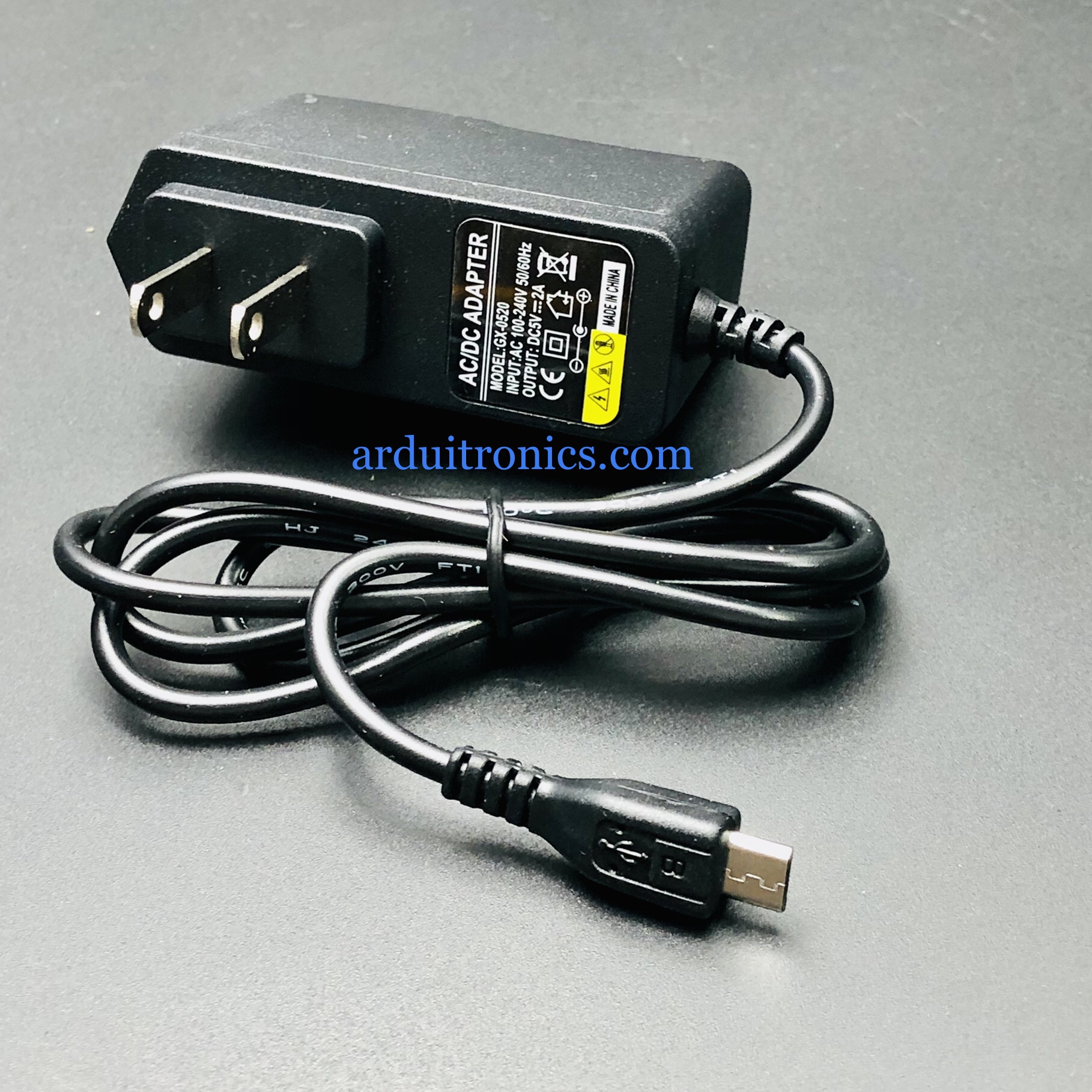 Raspberry Pi Power Adapter 5V 2A (micro USB) - หัวปลั๊ก US