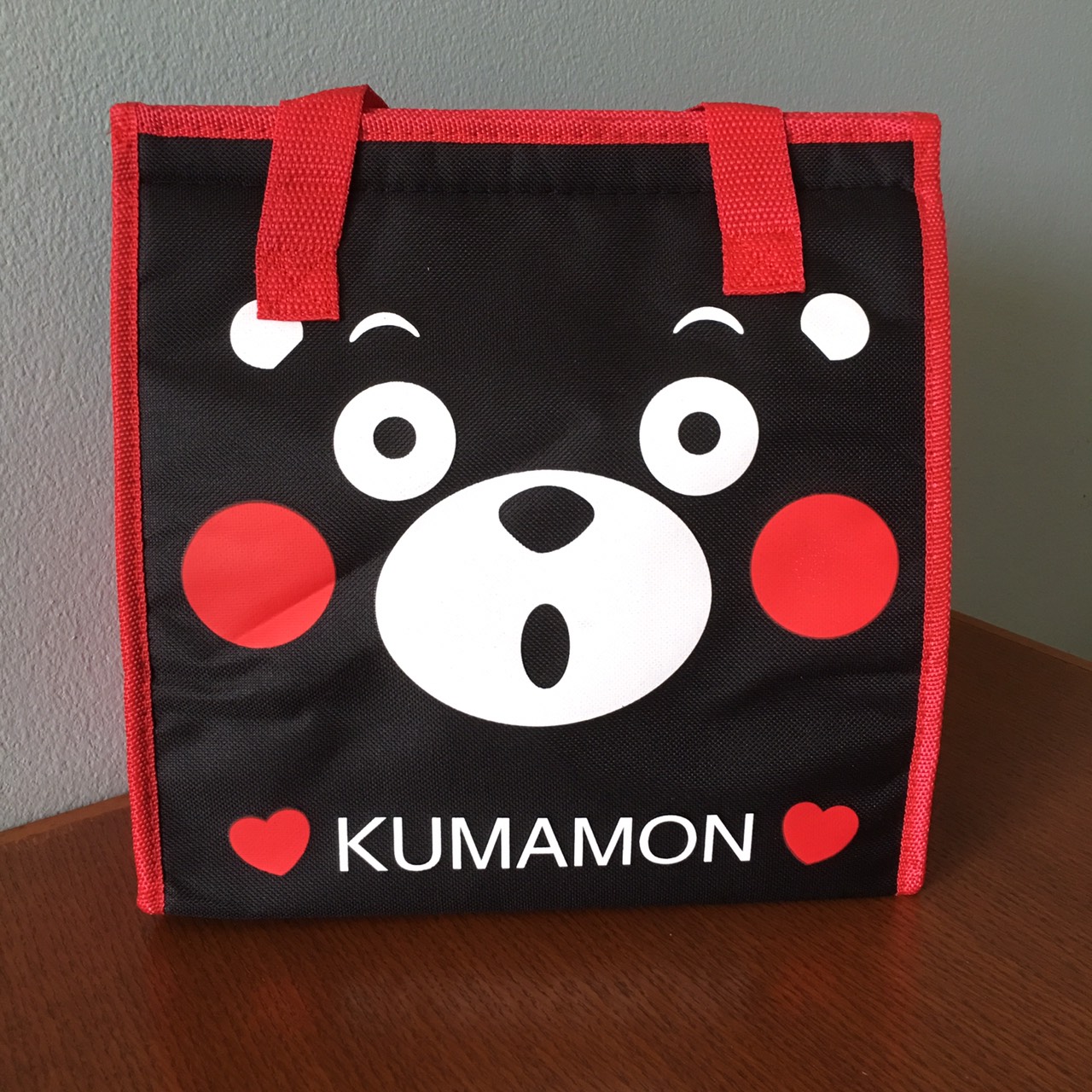 กระเป๋าเก็บความเย็น ทรงเหลี่ยม คุมะมง Kumamon
