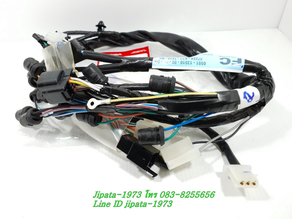 (Wave 125 i) ชุดสายไฟหลังเรือนไมล์ Honda wave 125 i ปี 2019 (รุ่นสตาร์ทมือ) แท้