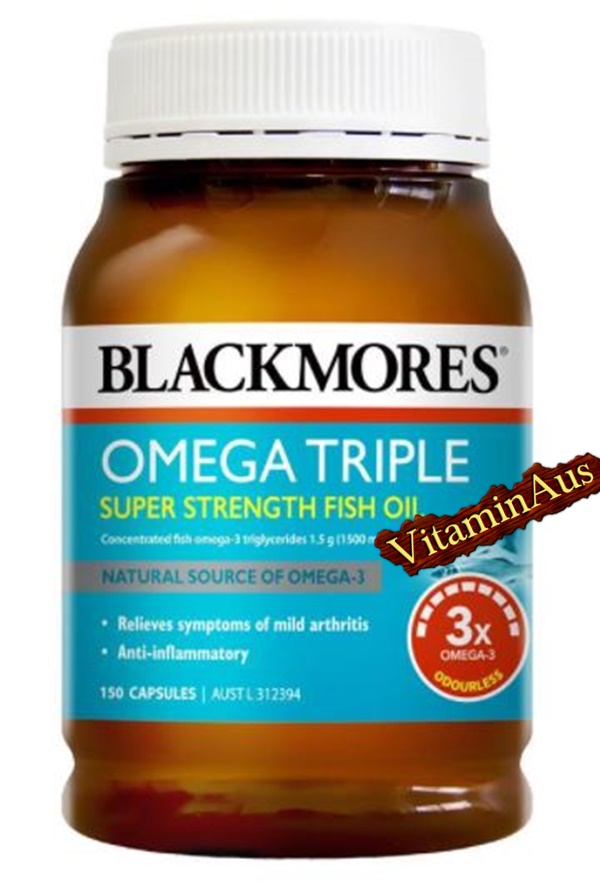 Omega Triple Concentration Fish Oil 150 Capsules