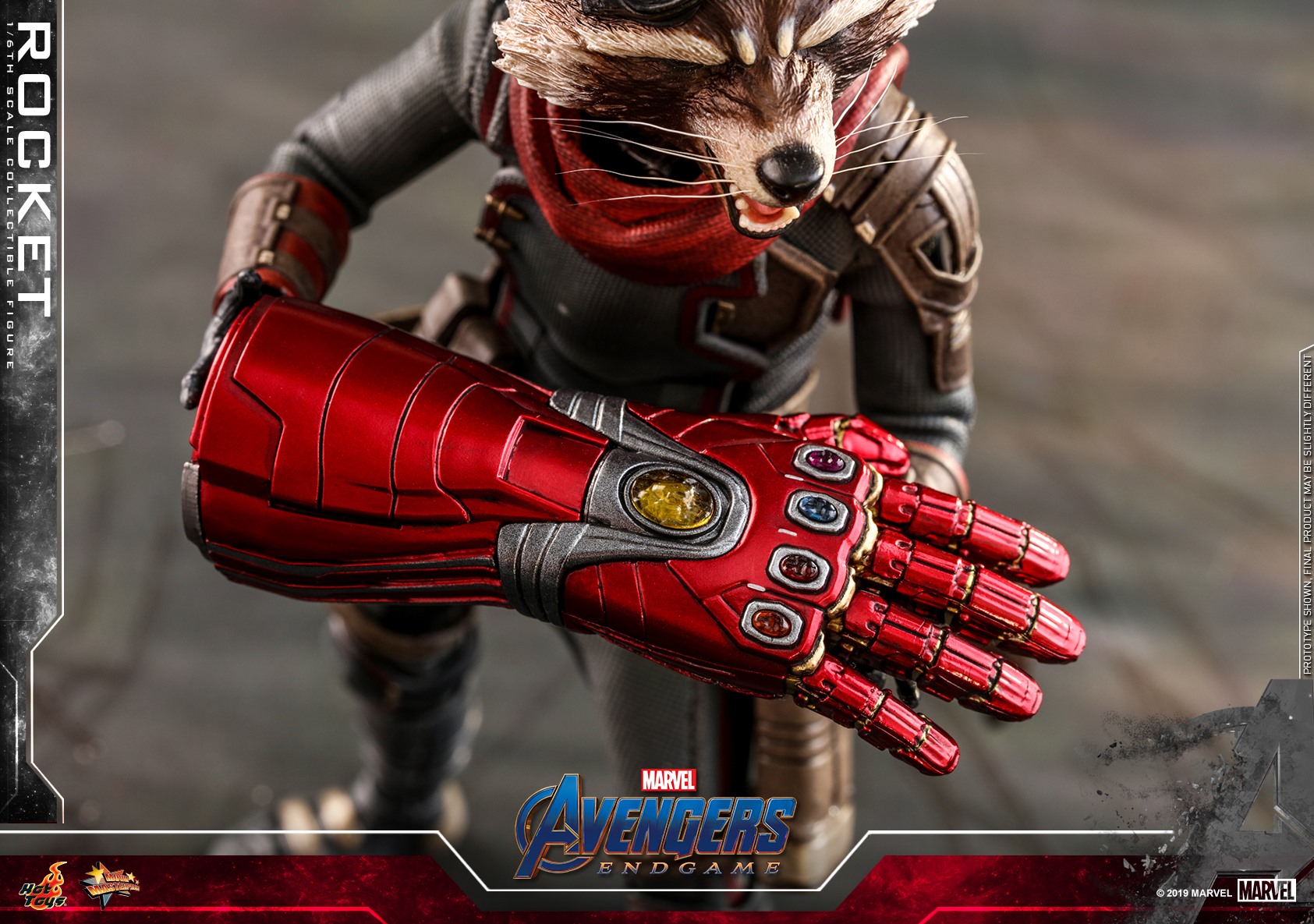 "Pre-Order" Hot Toys Avengers: Endgame - 1/6th scale Rocket Collectible Figure