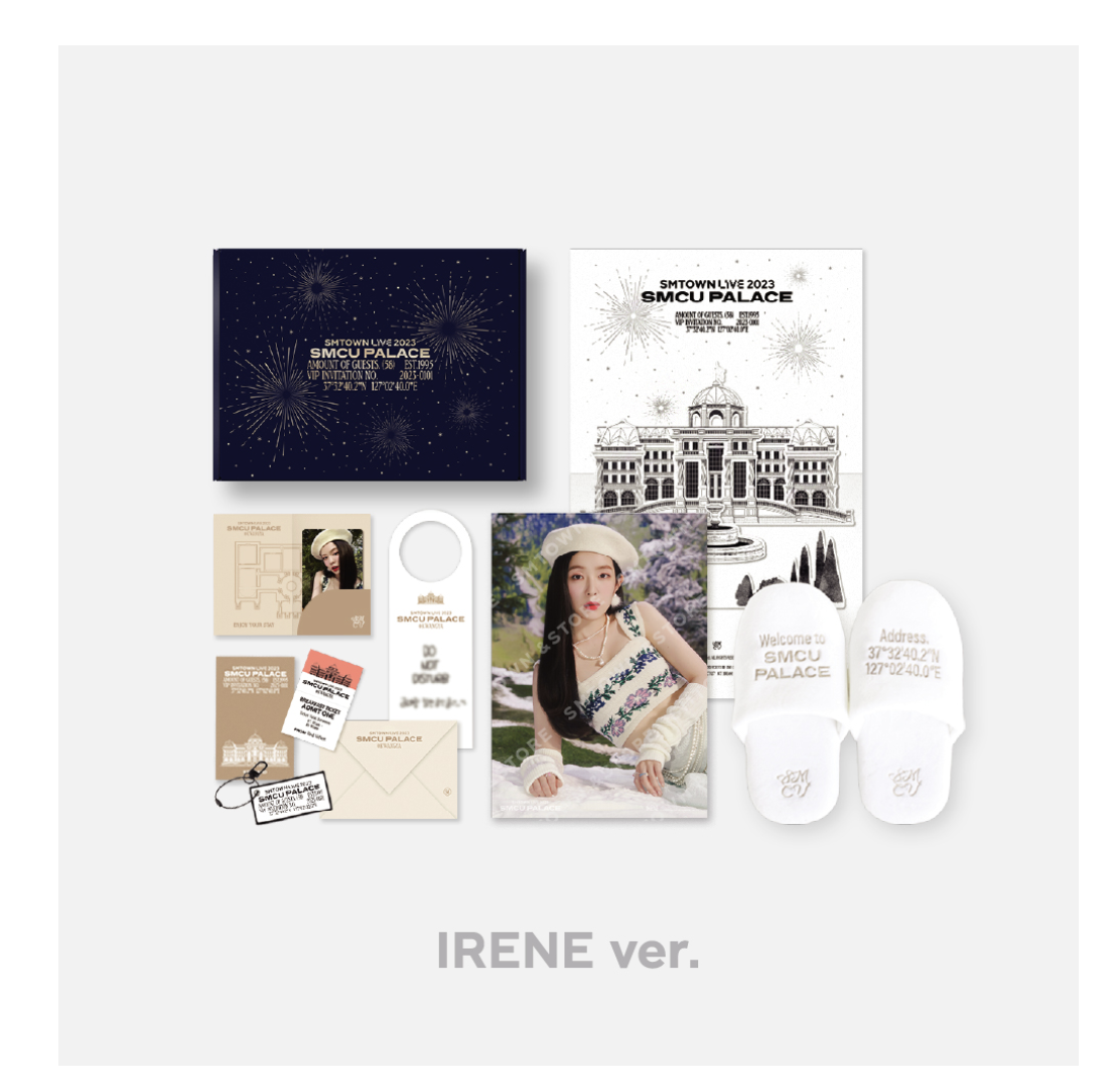 Red Velvet - SMTOWN LIVE 2023 : SMCU PALACE @ KWANGYA OFFICIAL MD -Welcome Kit - แบบ Irene