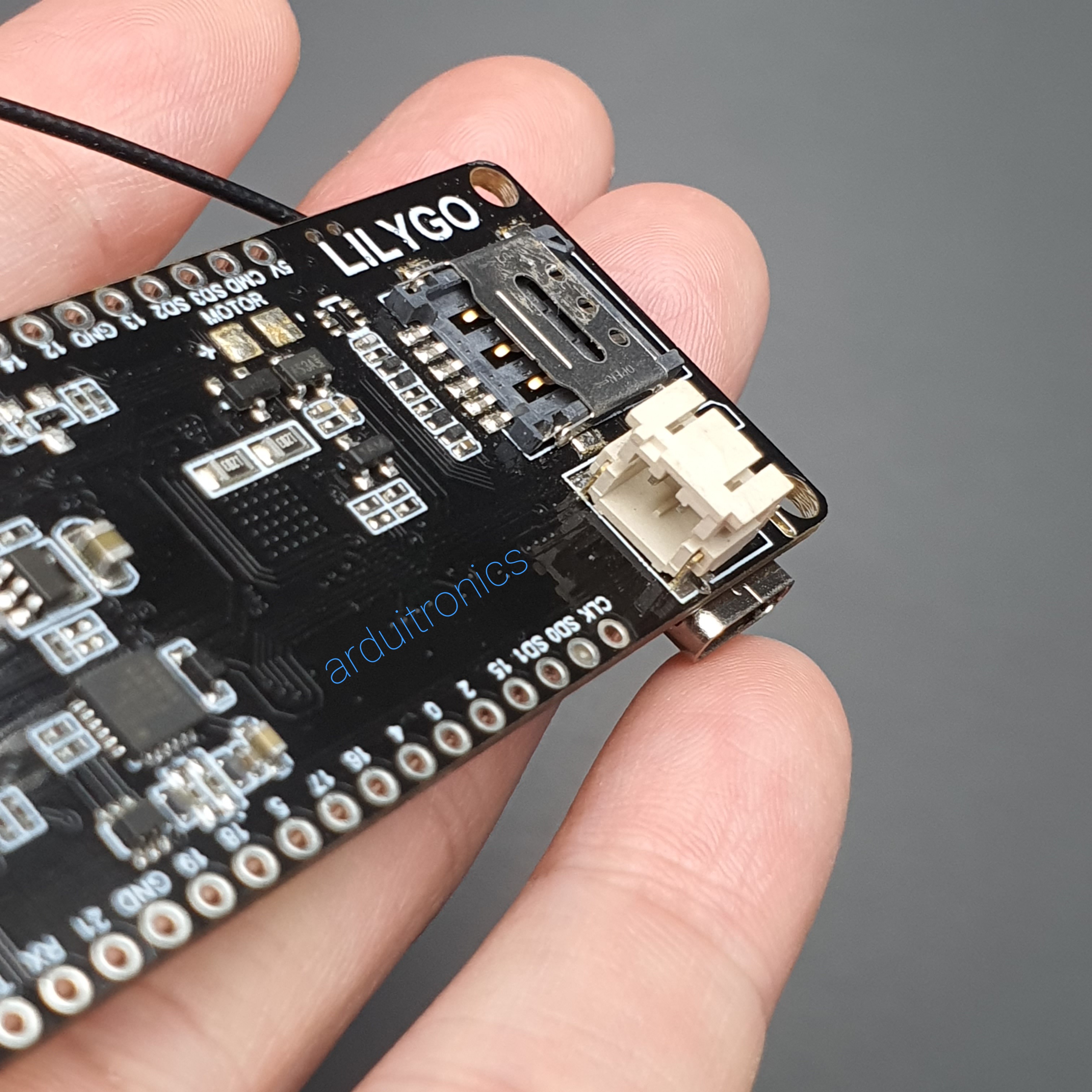 บอร์ด SIM800L พร้อม ESP32 TTGO T-call V1.3 ESP32 Wireless Module Antenna GPRS SIM Card SIM800L Module (CH9102F)