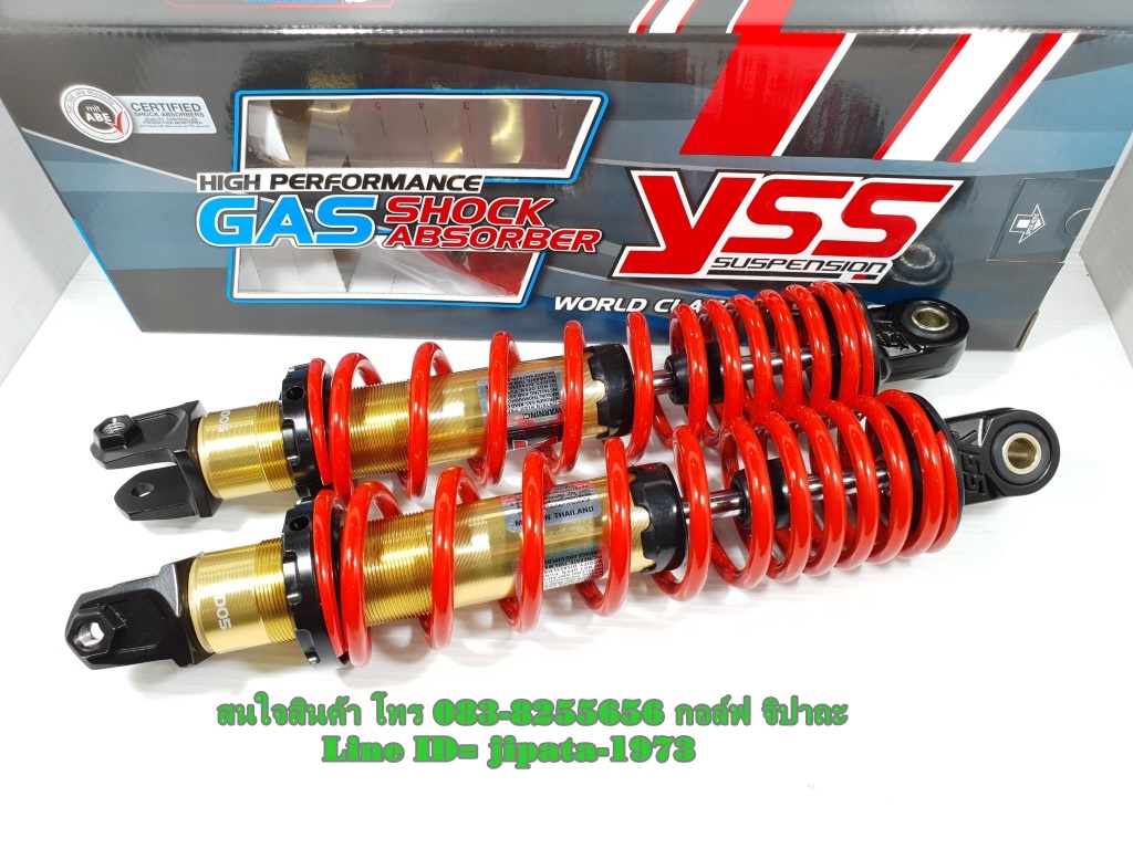 (PCX) โช้คอัพหลังคู่ YSS รุ่น DTG Plus สำหรับ Honda PCX,Nouvo Elegance