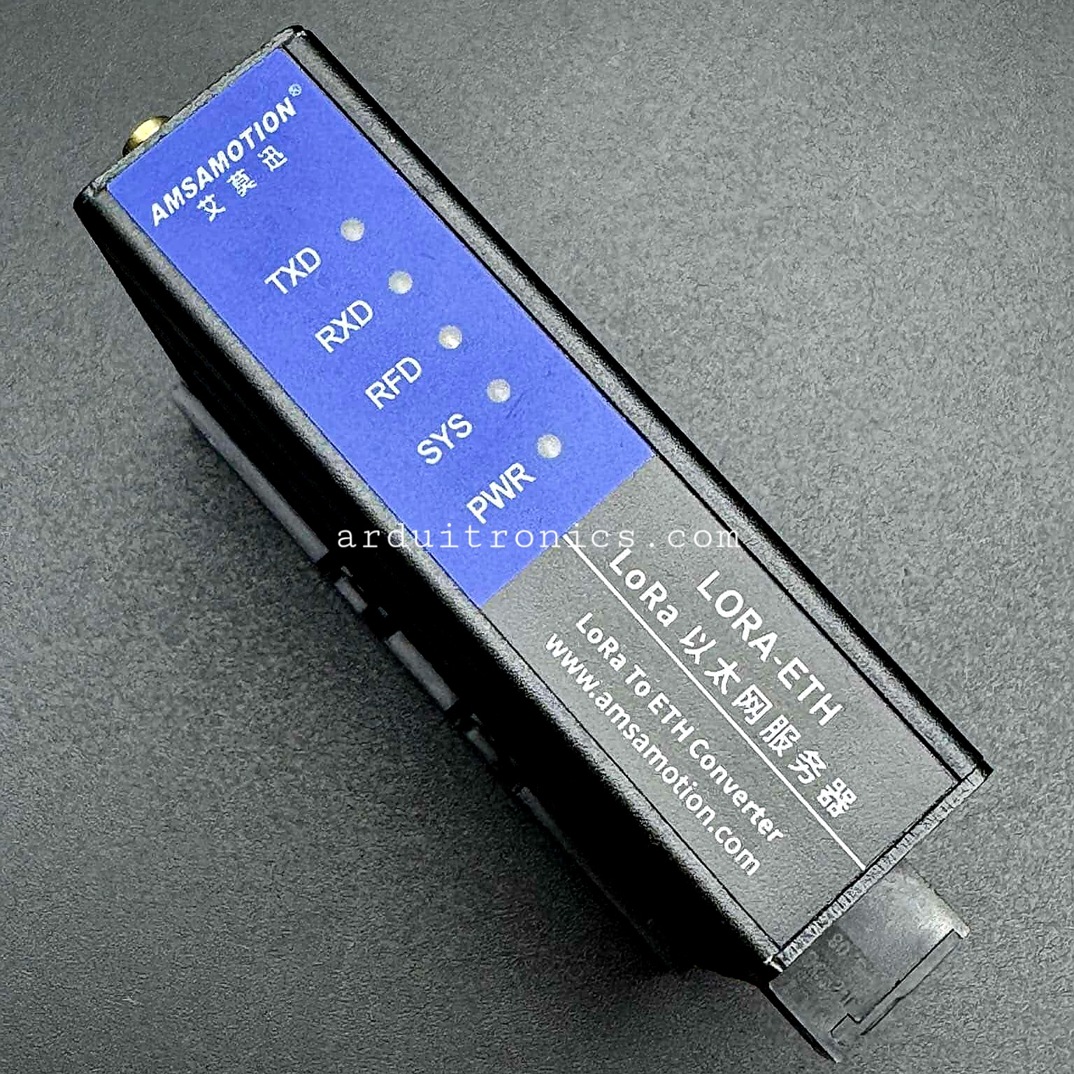 Lora to Ethernet / Ethernet to Lora Converter (สายต่อเสาอากาศยาว 3m) - Amsamotion