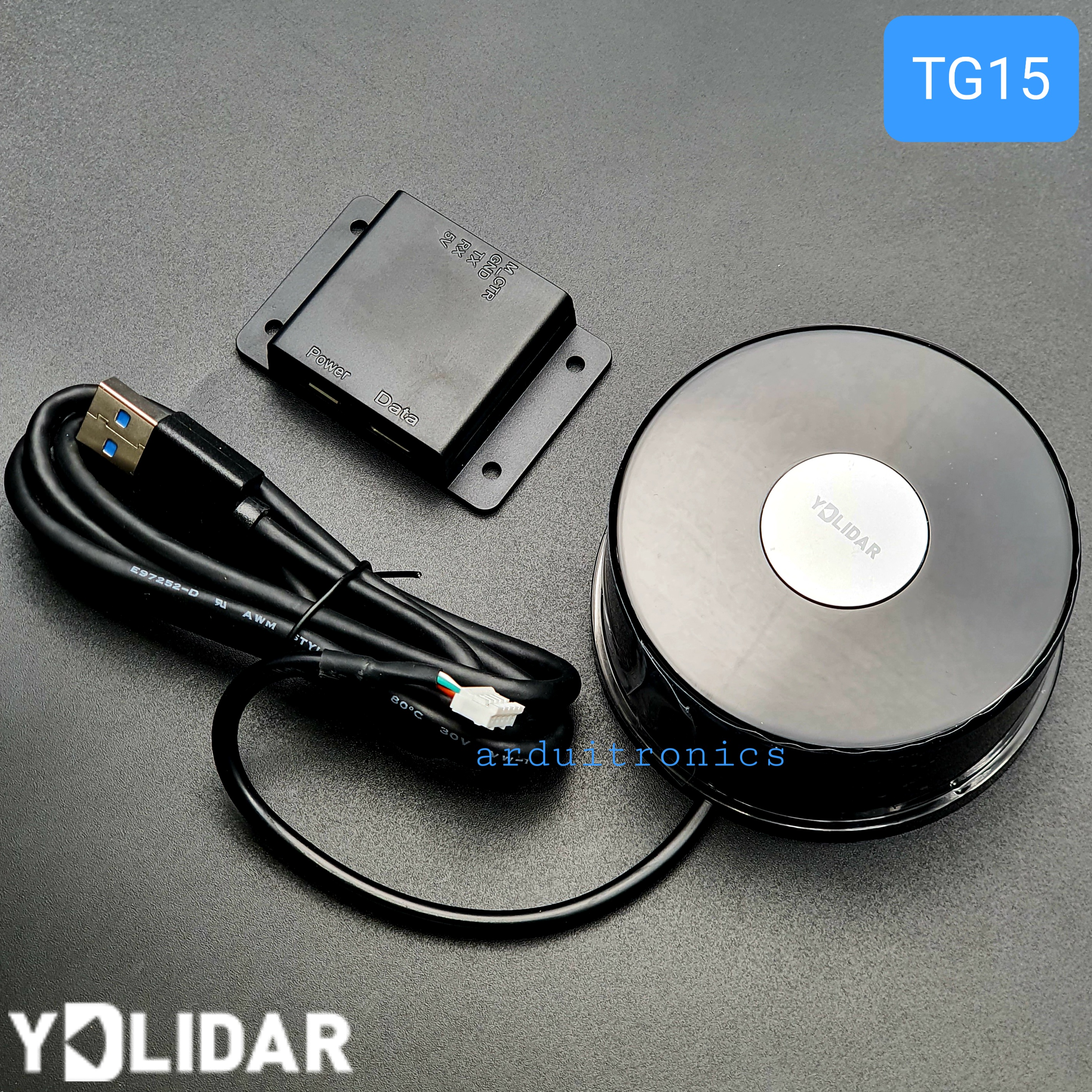 YDLIDAR TG15 Lidar – 360-degree Laser Range Scanner (30m) - Supports ROS