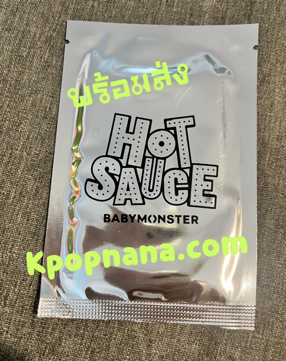 BABYMONSTER -HOTSAUCE] BABYMONSTER TRADING PHOTOCARD (สุ่ม 5. ใบ จาก 30 แบบ ) พร้อมส่ง