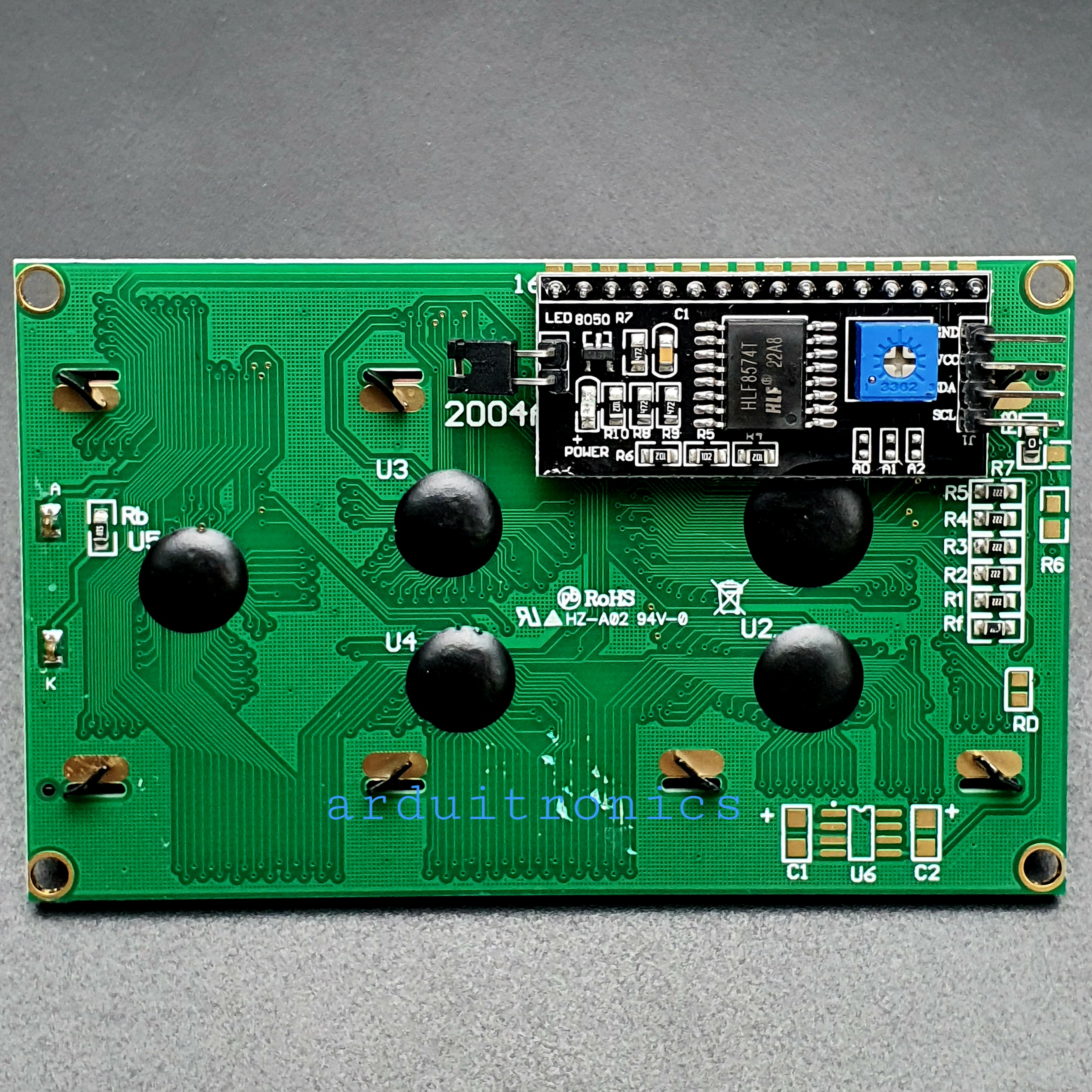 LCD 2004 Module 20x4 (Blue Backlight) + I2C Interface