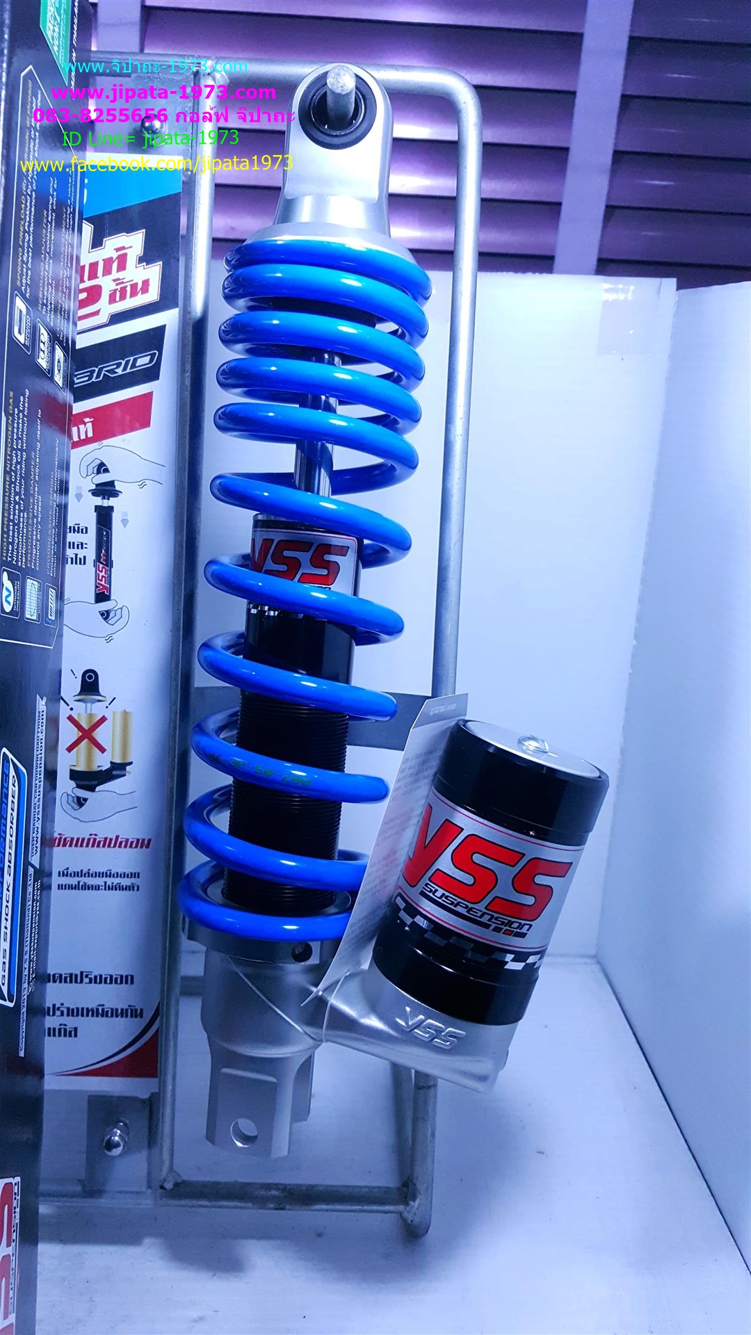 (Mio 125)โช้คอัพหลังเดี่ยว YSS รุ่น New C Euro สำหรับ Yamaha Mio 125