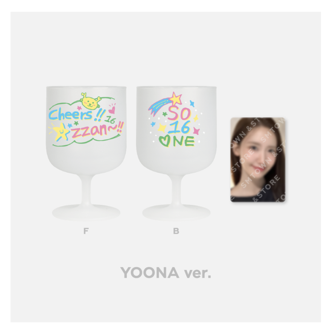 GIRLS' GENERATION -Girls' Generation Debut 16th Anniversary MD - DIY Plastic Wine Cup - yoona