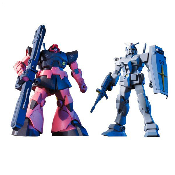 HGUC 1/144 G-3 Gundam VS Char's Rick Dom Set