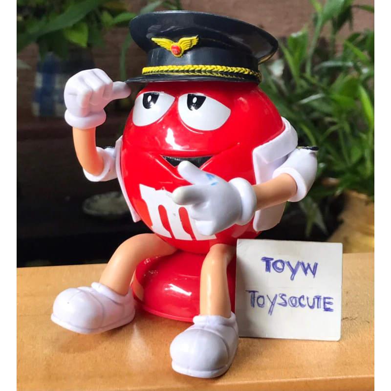 ราคาต่อชิ้น M&M - Pilot M&M's Yellow Peanut Character โมเดลตุ๊กตา M&M เอ็ม แอนด์ เอ็ม สะสม ตั้งโชว์ ตกแต่งบ้าน