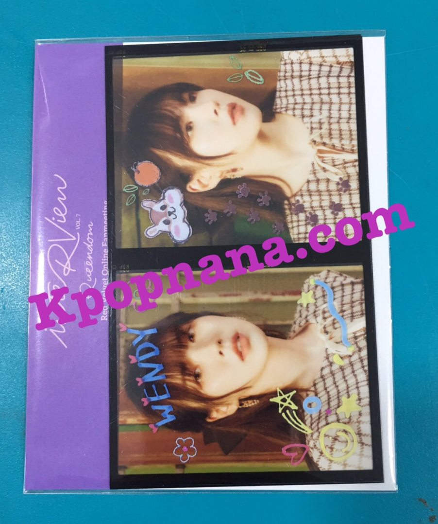 Red Velvet - ของสะสม Interview vol7. : Queen Layered film set แบบ wendy