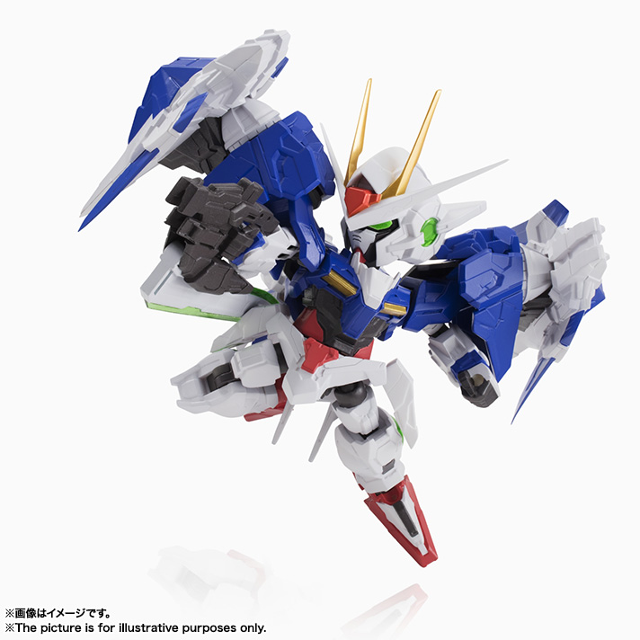 Nxedge Style [MS UNIT] 00 Gundam & 0 Raiser Set