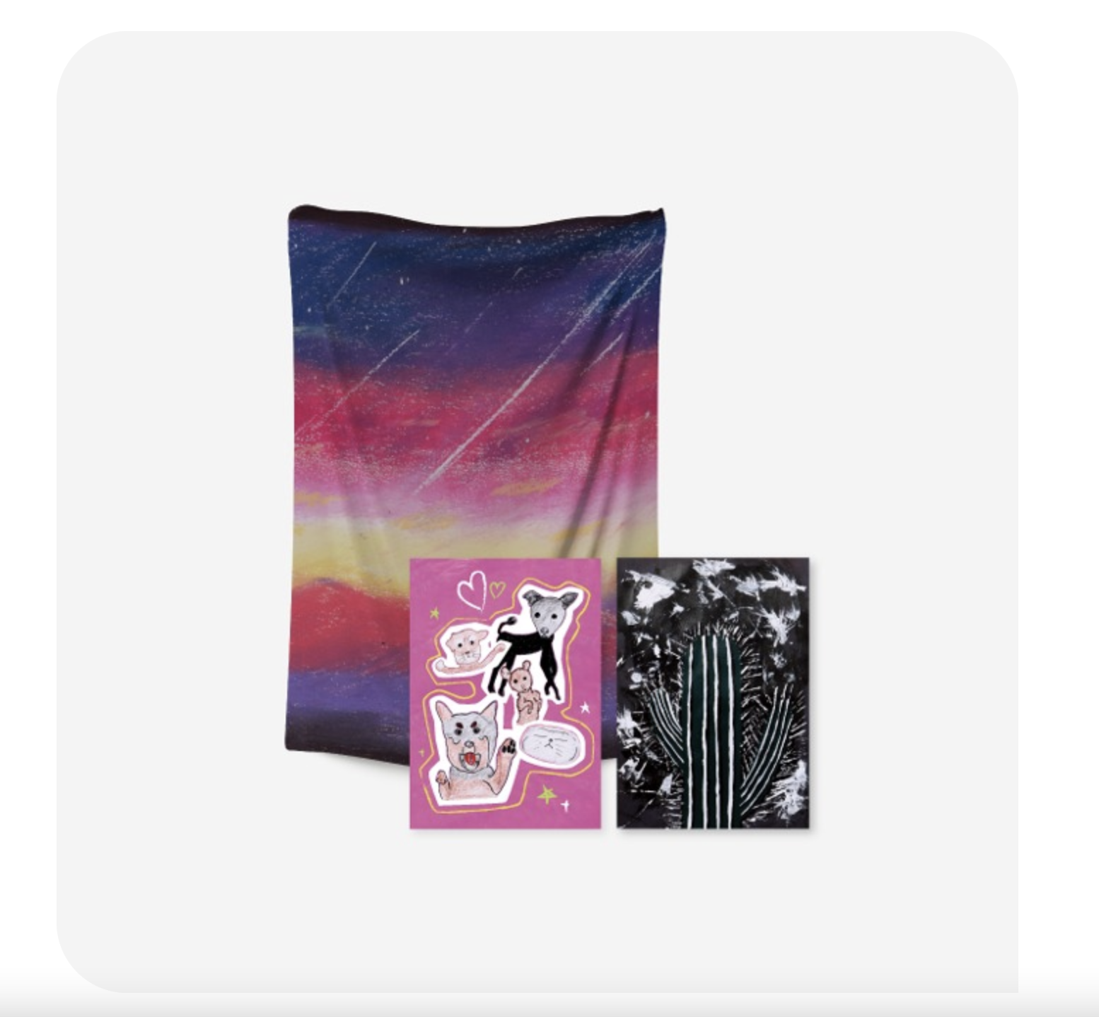 TWICE - ของสะสม ready to be - Jeongyeon chiffon fabric poster set - ส่ง เครืองบิน