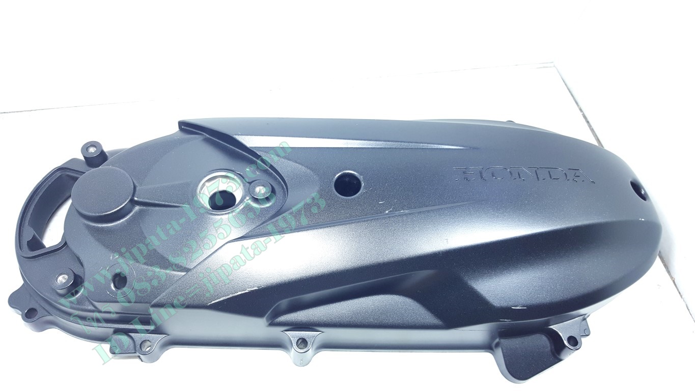 (Click 125 i) ฝาครอบสายพาน Honda Click 125 i แท้ (สีดำ)