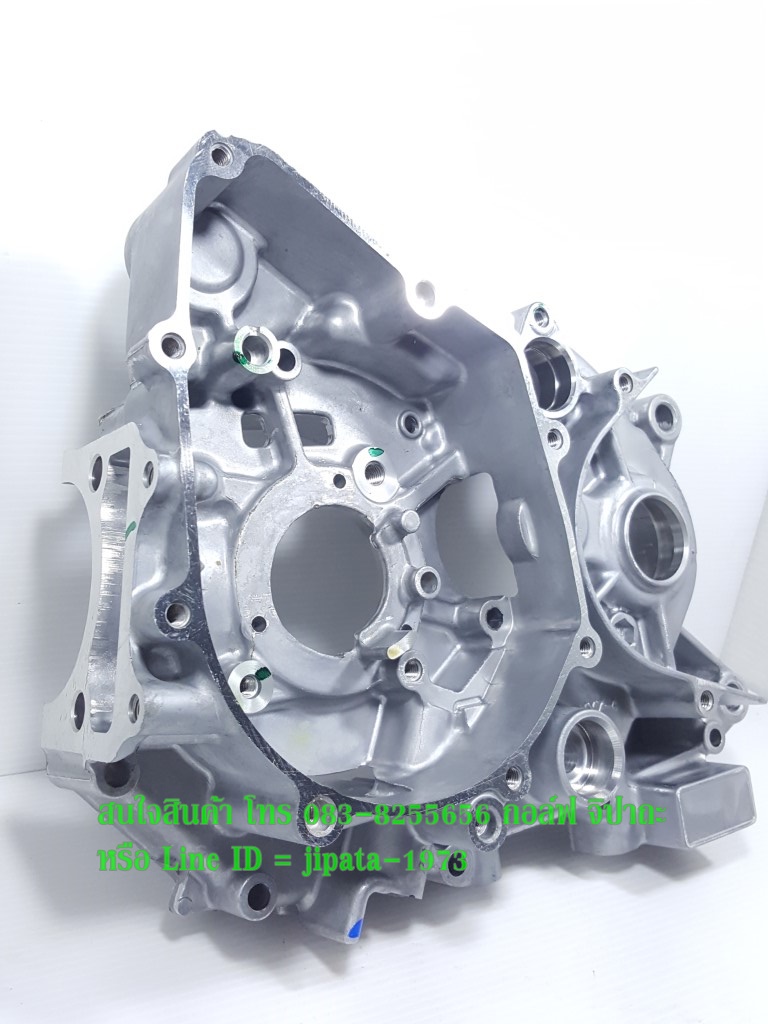 (Wave 125 i ปลาวาฬ) เรือนเครื่องยนต์ด้านซ้าย(สตาร์ทเท้า) Honda Wave 125 i ปี 2012 แท้