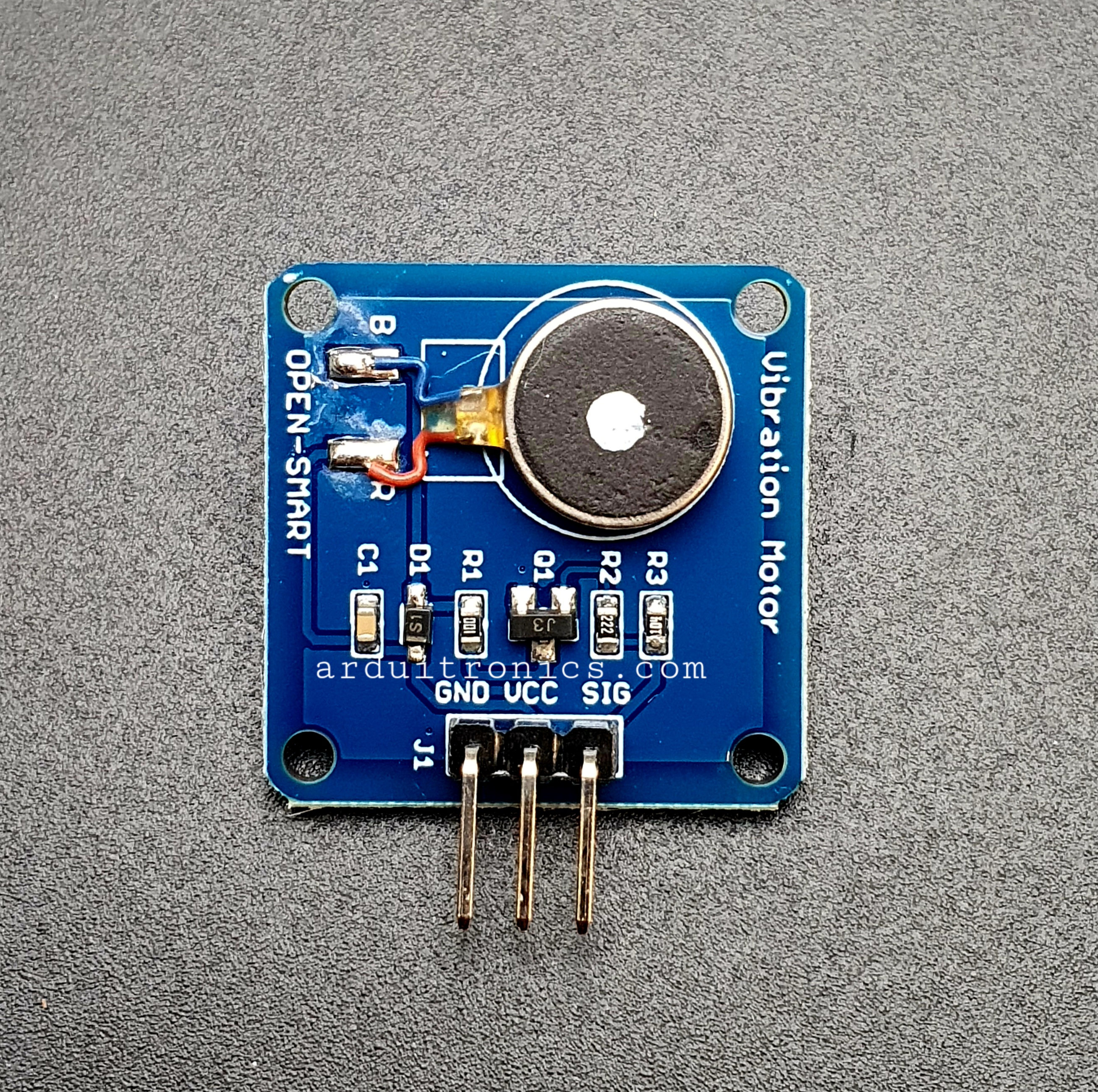 Vibration Motor Module PCB สีน้ำเงิน