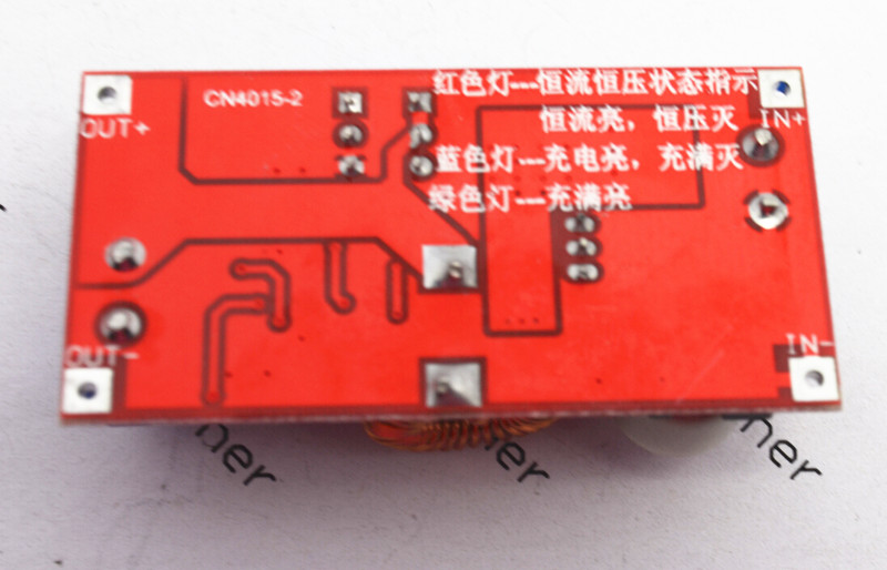 XL4015E High Current 5A Stepdown 4-35V to 1.25-32V 5A โมดูลสเตปดาวน์แปลงไฟจาก 4-35V เป็น 1.25-32V กระแสสูงสุด 5A