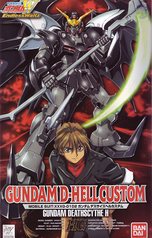 HG 1/100 XXXG-01D2 Gundam Deathscythe Hell Custom