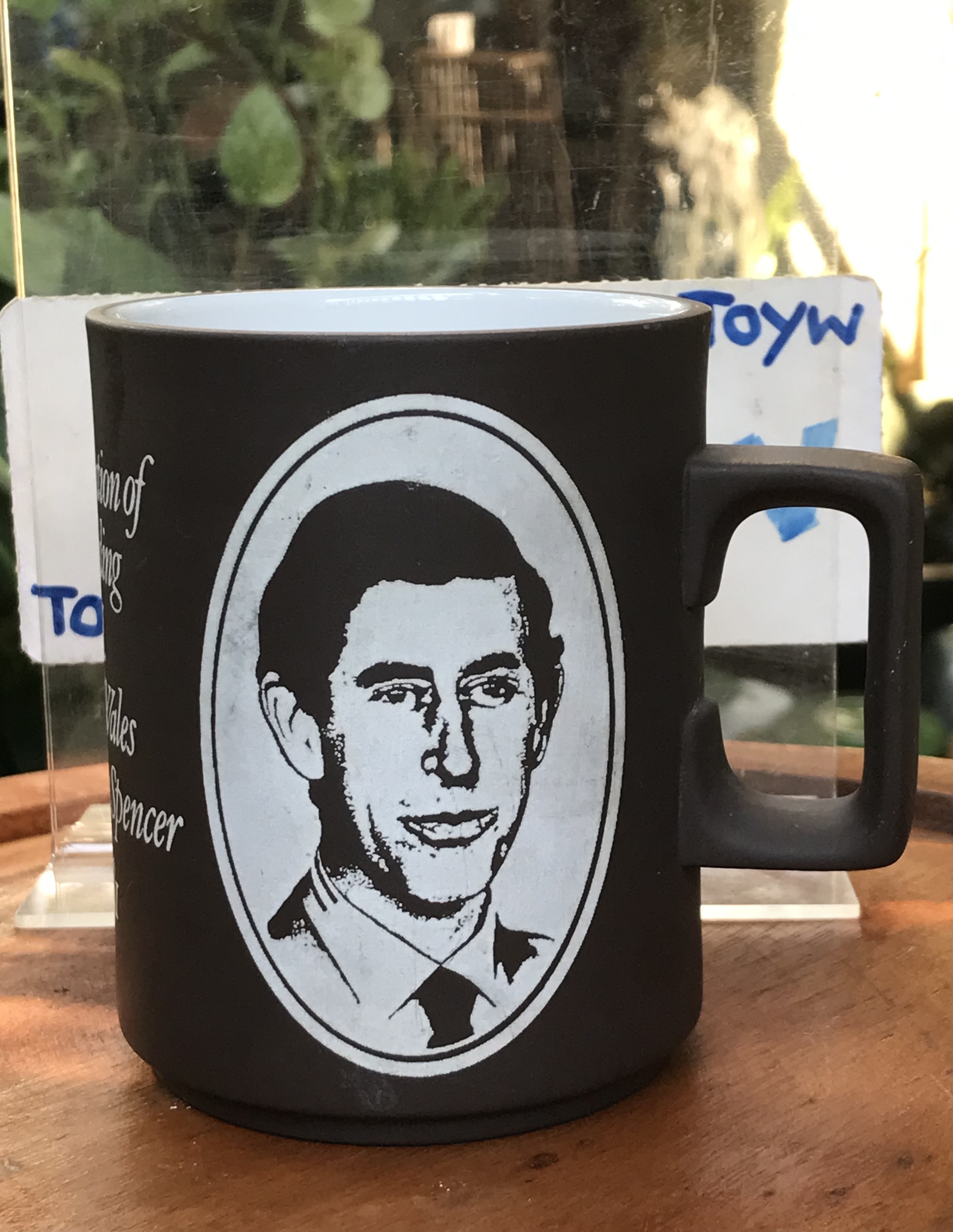 ส่งต่องานสะสม Ceramic Mug แก้วมัคเซรามิค แก้วที่ระลึกงานอภิเษกสมรส In commemoration of the Royay wedding of H.R.H. The Prince of Wales and Lady Diana Spencer 29 July 1981