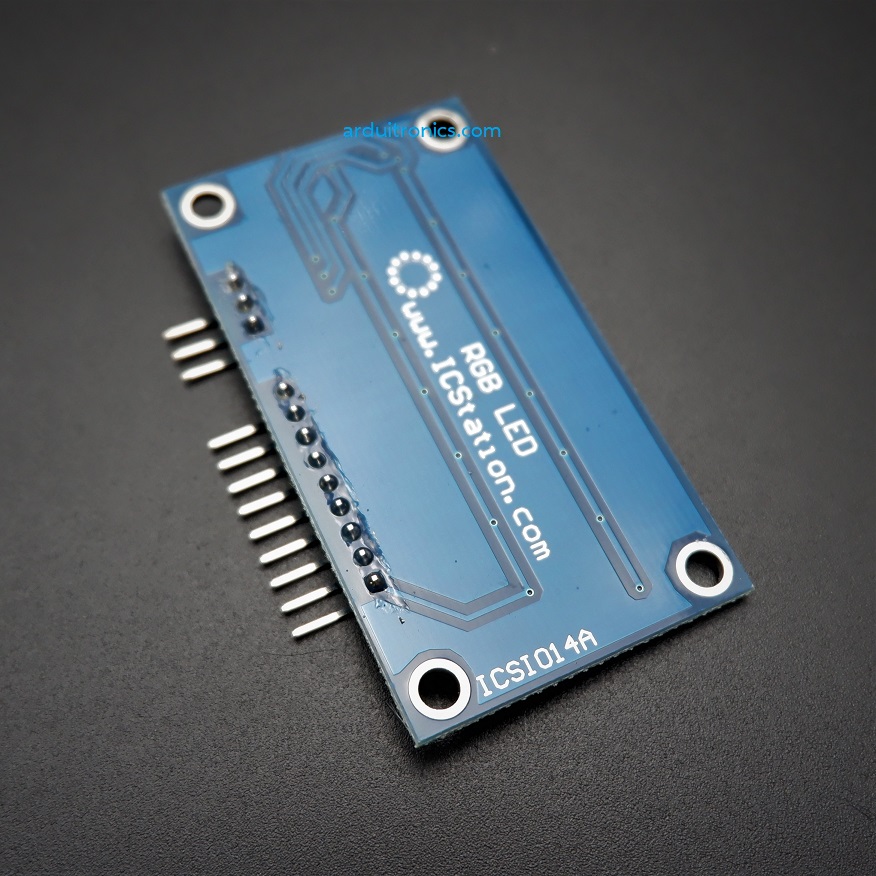 5050 RGB Full Color RGB 8 LED Module for Arduino (Blue PCB)