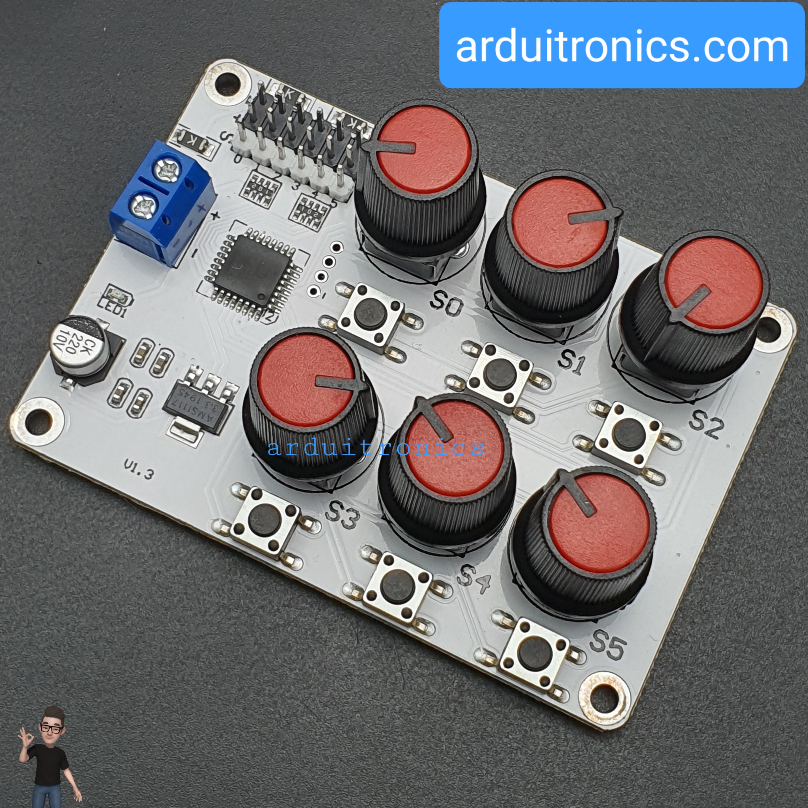 Robot Hand (Right) Kit ประกอบให้แล้วพร้อมใช้