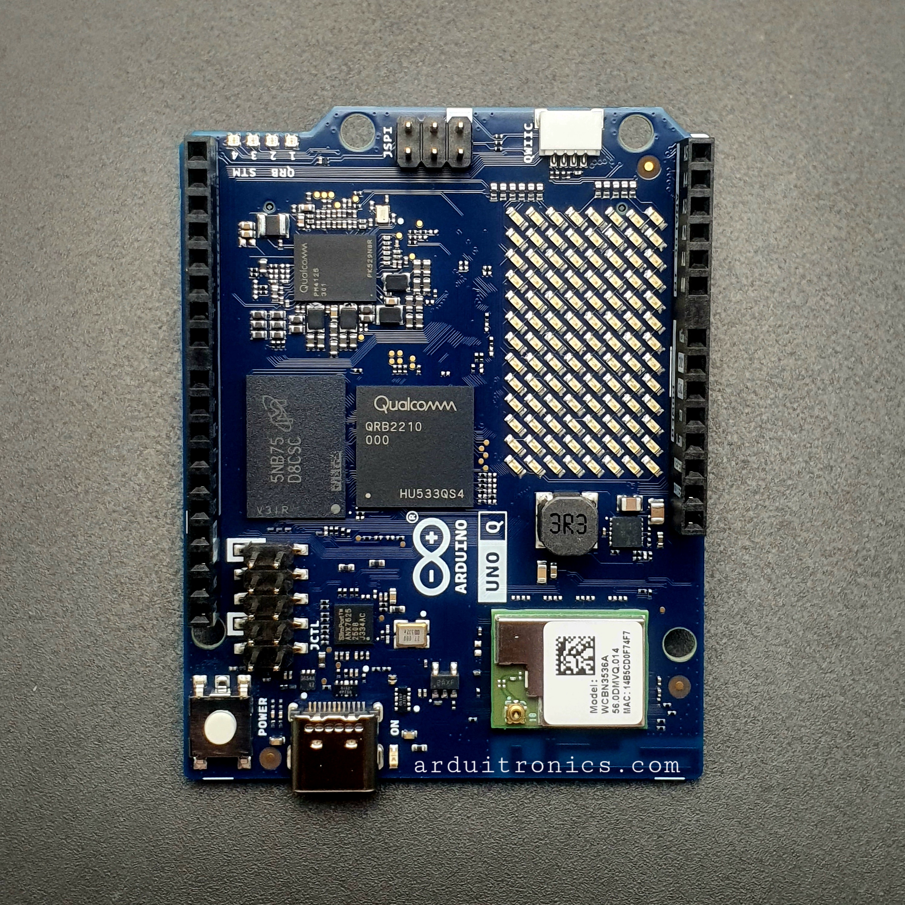 Arduino UNO Q - 2GB RAM / 16GB eMMC (แท้จาก Italy) - Arduino 