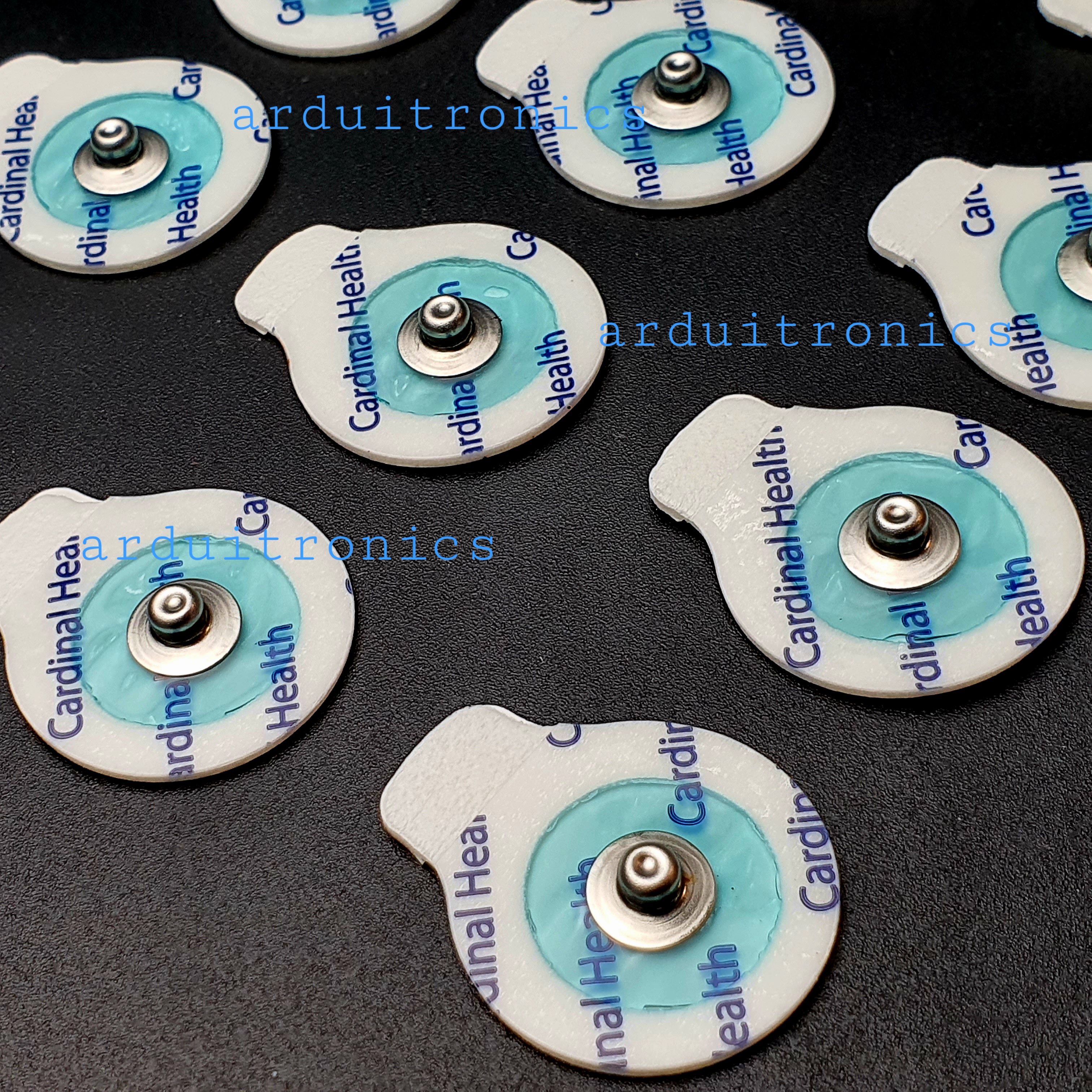 Disposable Surface EMG/ECG/EKG Electrode - 24mm (10 pack) (คุณภาพสูง นำเข้าจาก Sparkfun, USA)