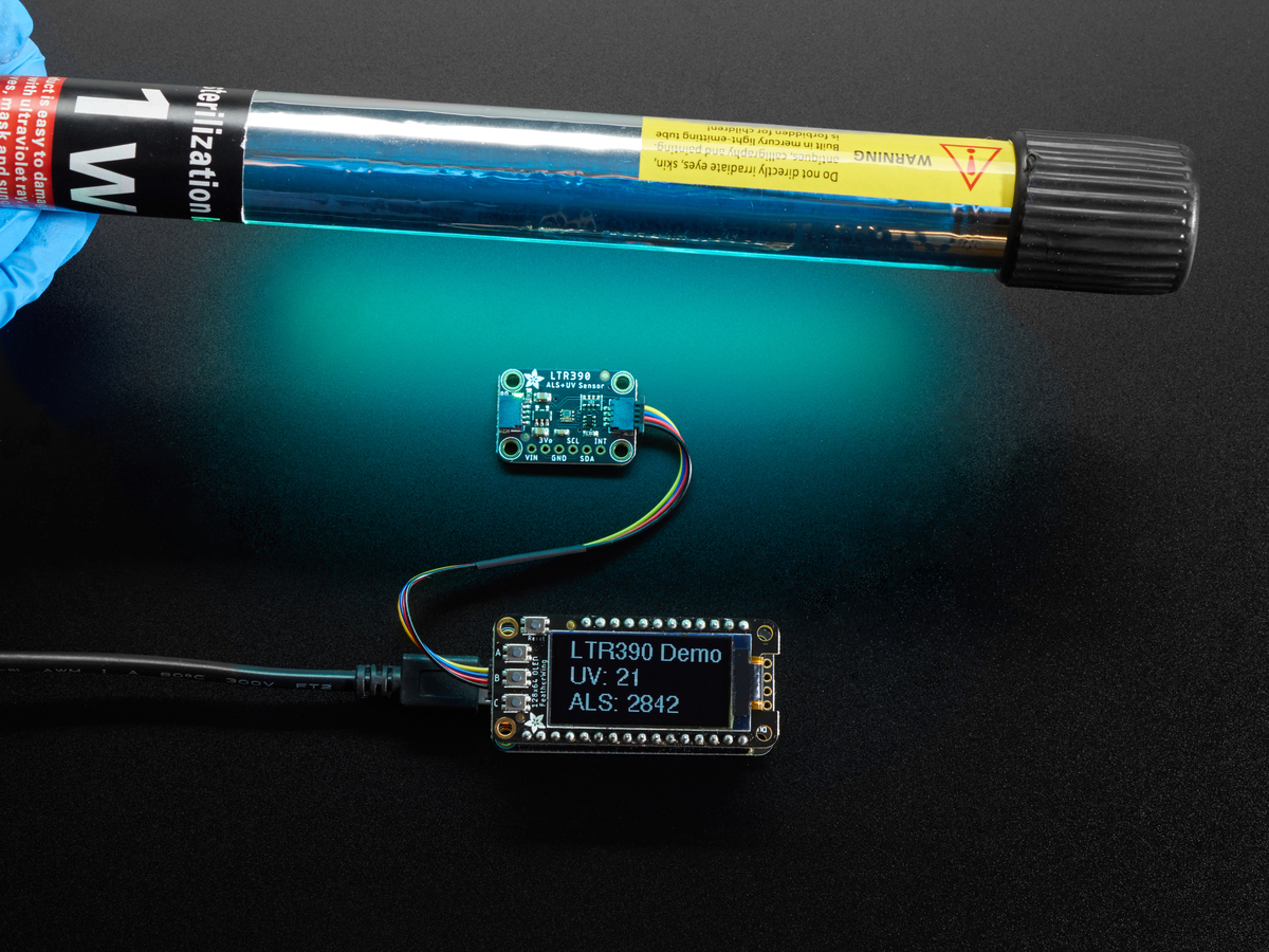 Adafruit LTR390 UV Light Sensor - STEMMA QT / Qwiic (ของแท้จาก Adafruit, USA)