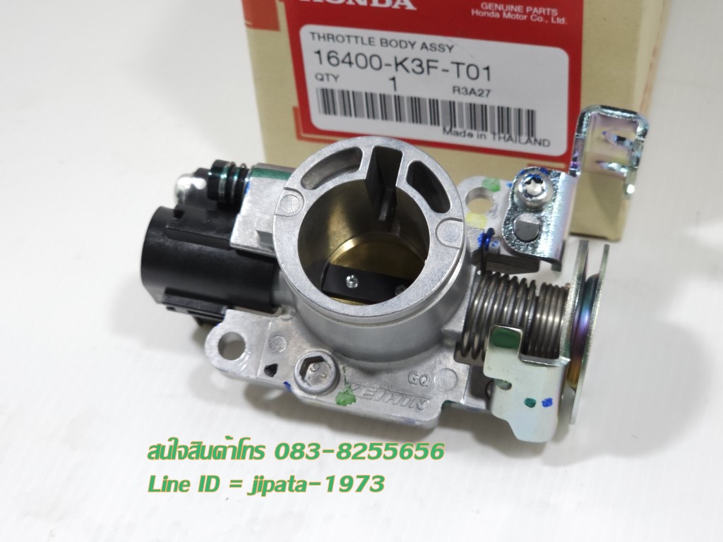 (Wave 125 i) ชุดเรือนลิ้นเร่ง Honda Wave 125 i LED ปี 2023 (2 สาย)(Y5CA) แท้